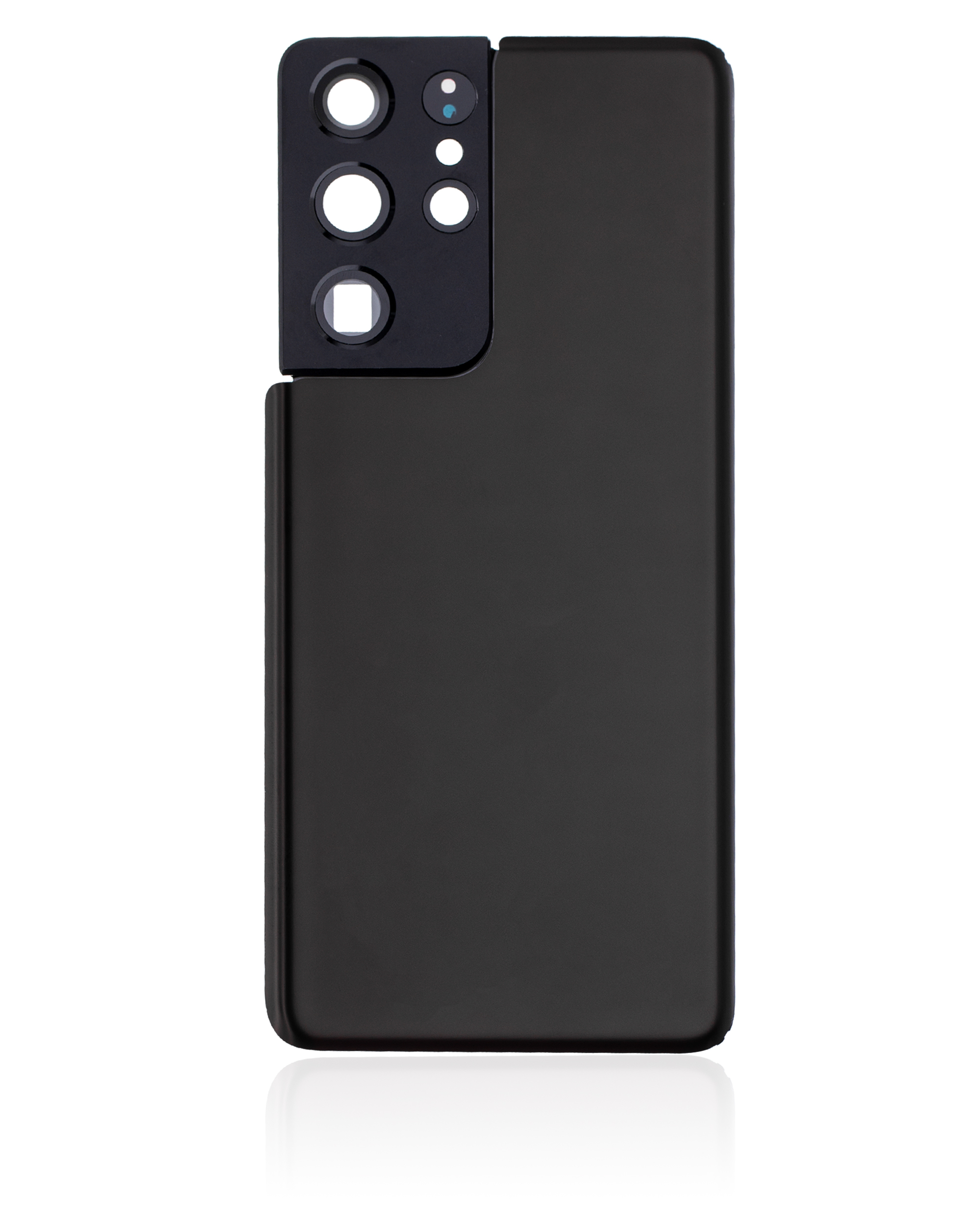 Rückdeckelglas mit Kameraglas für Samsung Galaxy S21 Ultra (Service Pack) (Phantom Black) – Bild 3