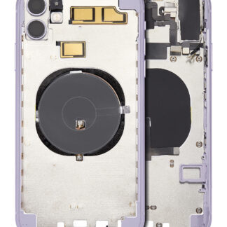 Rückgehäuse mit Kleinteilen vormontiert (ohne Rückdeckel) für iPhone 11 (Purple (Violett))