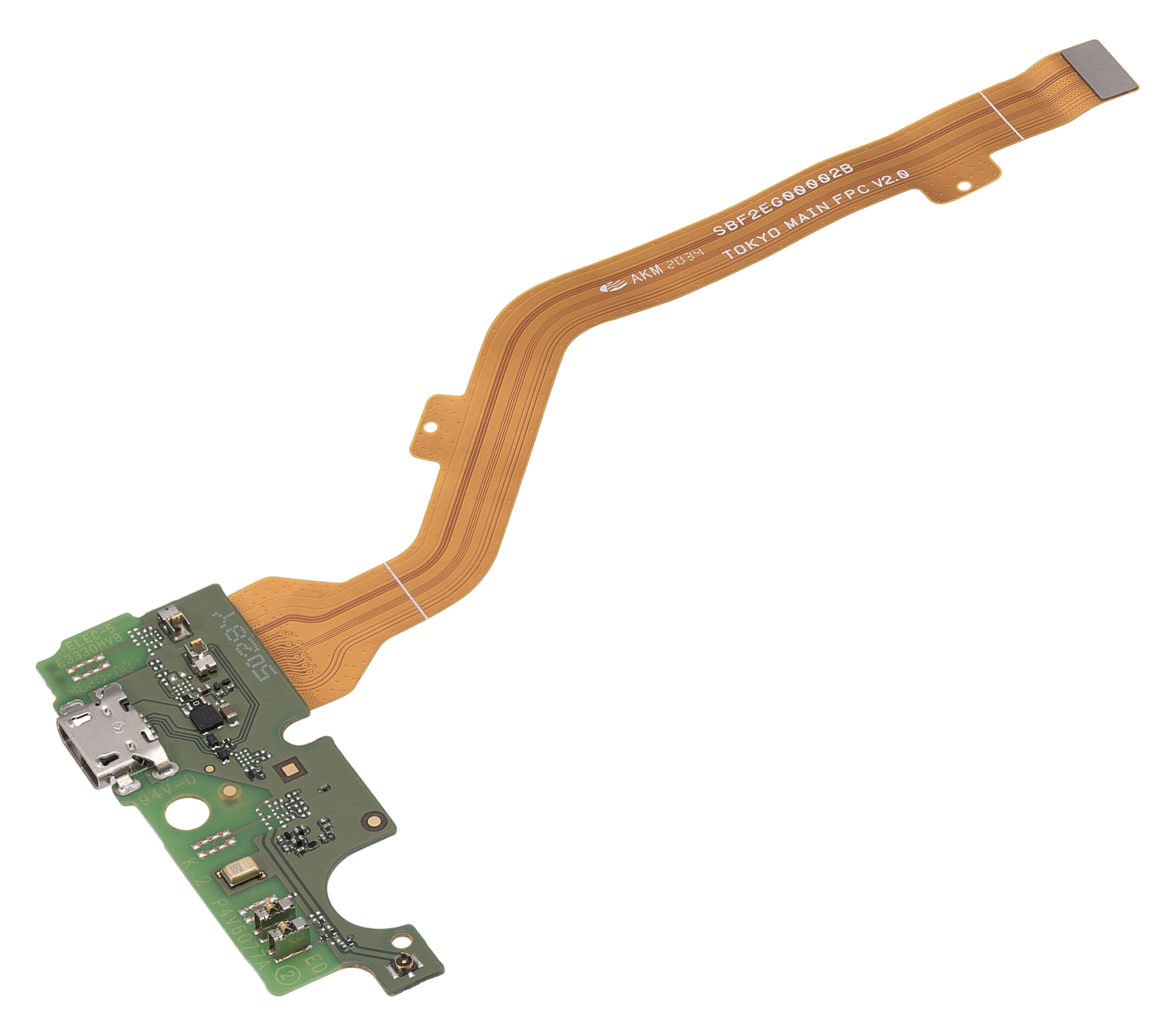Ladebuchse Flexkabel für Alcatel 1S (5028 / 2020) (Premium) – Bild 4