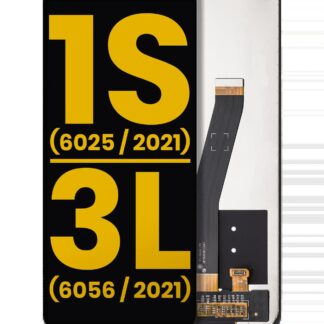 LCD Display ohne Rahmen für Alcatel 1S (6025 / 2021) / Alcatel 3L (6056 / 2021) (professionell aufgearbeitet)
