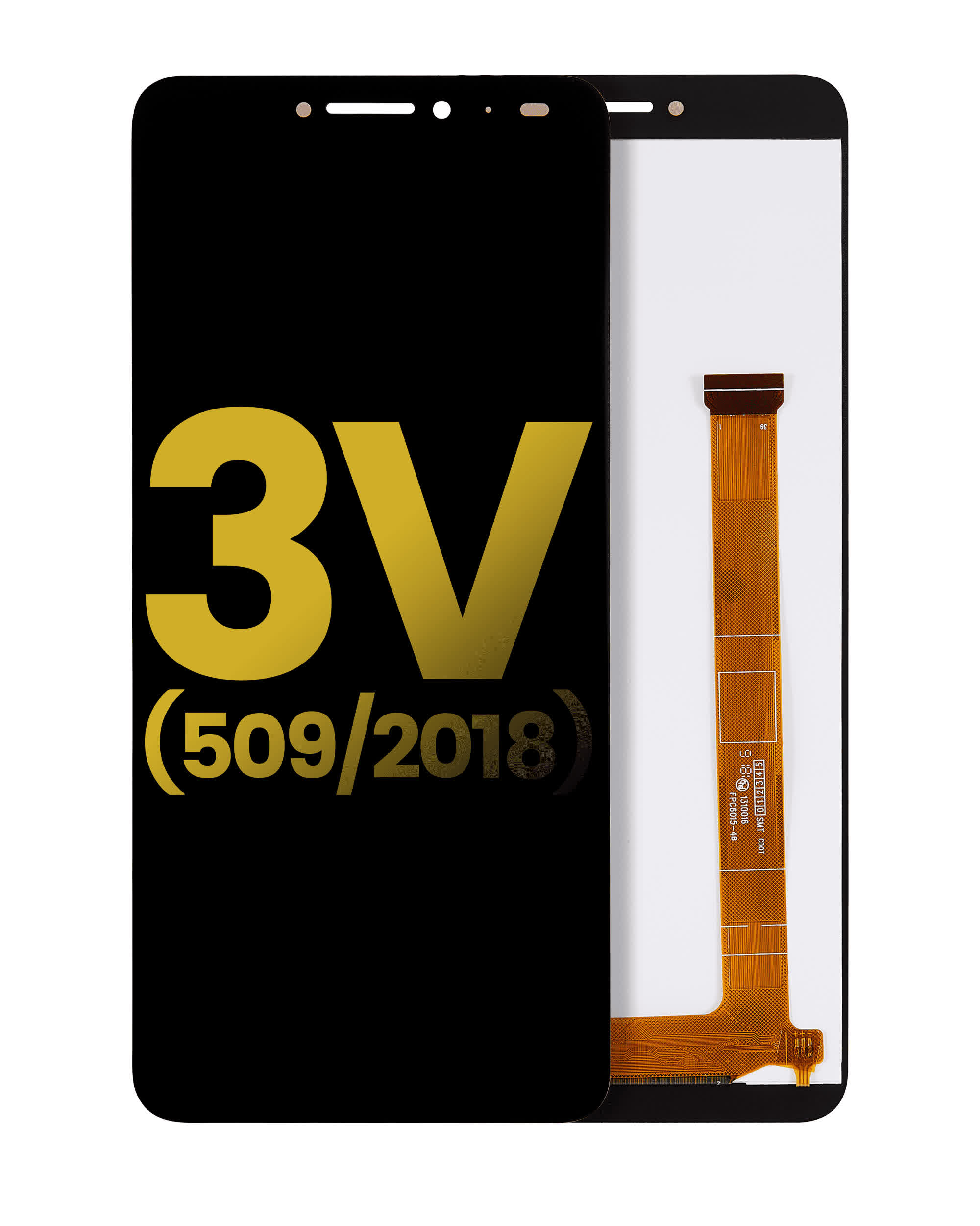 LCD Display ohne Rahmen für Alcatel 3V (5099 / 2018) (professionell aufgearbeitet)