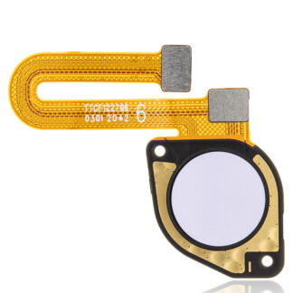 Fingerabdrucksensor mit Flexkabel für Motorola Moto G30 (XT2129 / 2021) / G10 (XT2127-2 / 2021) (Pastel Sky)