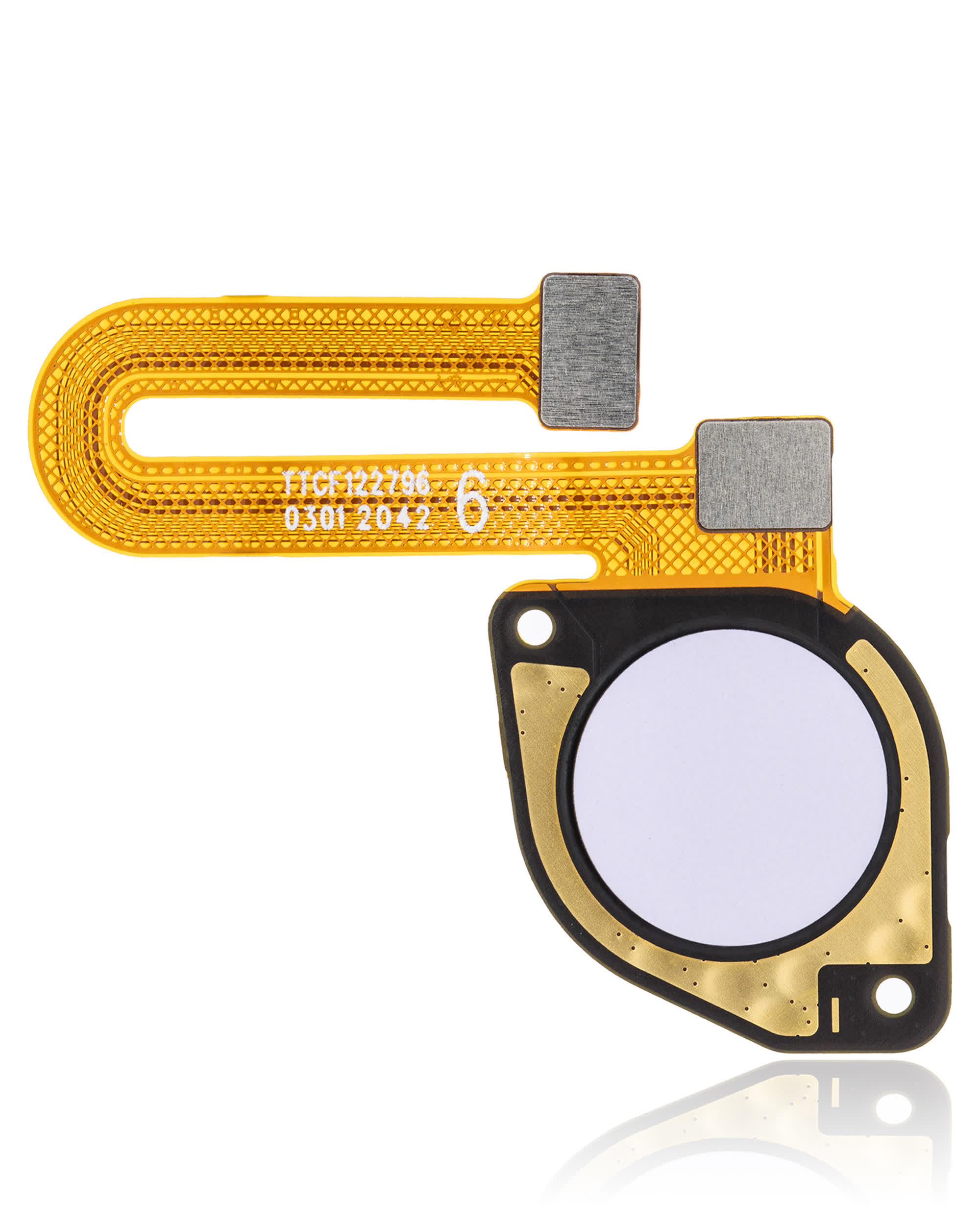 Fingerabdrucksensor mit Flexkabel für Motorola Moto G30 (XT2129 / 2021) / G10 (XT2127-2 / 2021) (Pastel Sky)