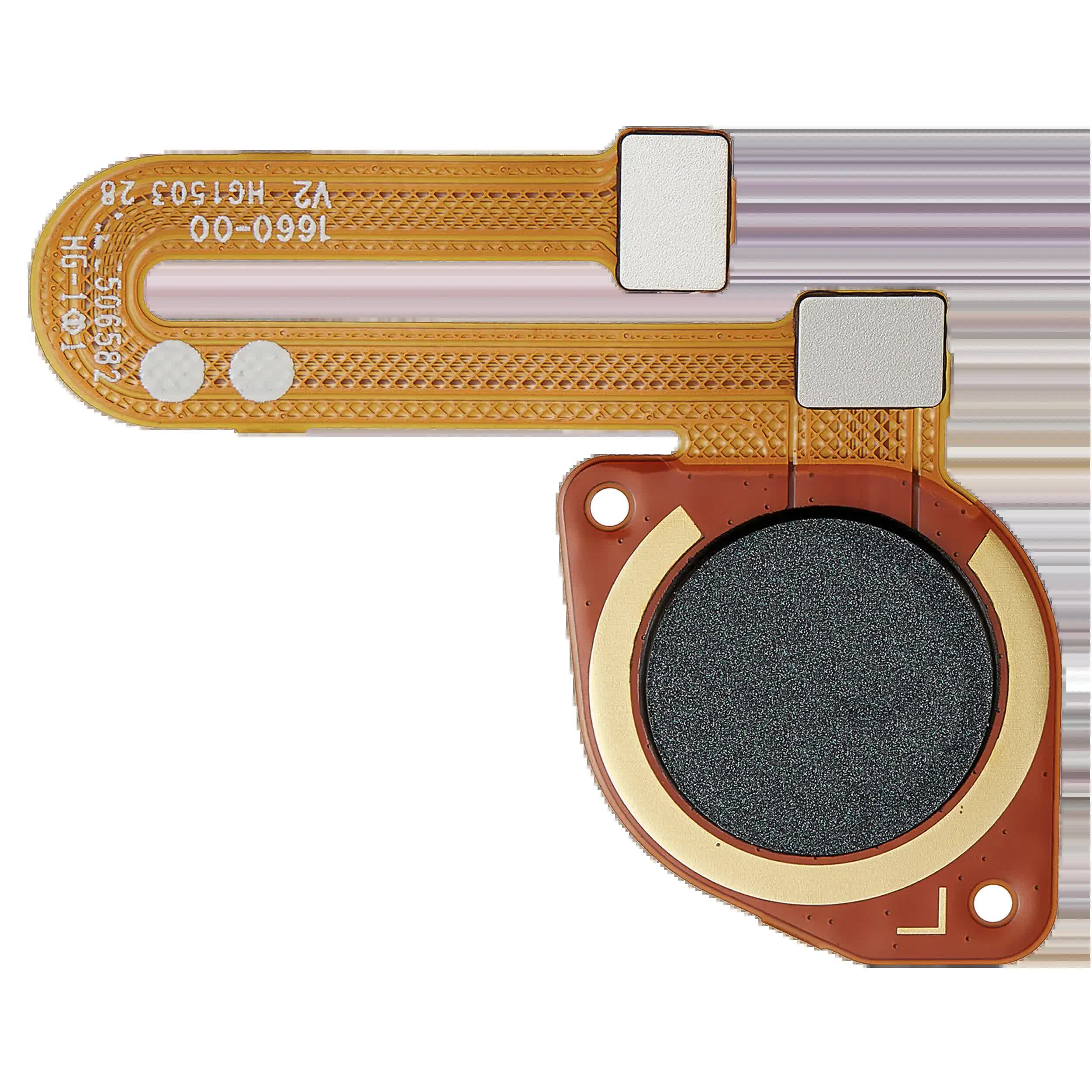 Fingerabdrucksensor mit Flexkabel für Motorola Moto G30 (XT2129 / 2021) / G10 (XT2127-2 / 2021) (Phantom Black)