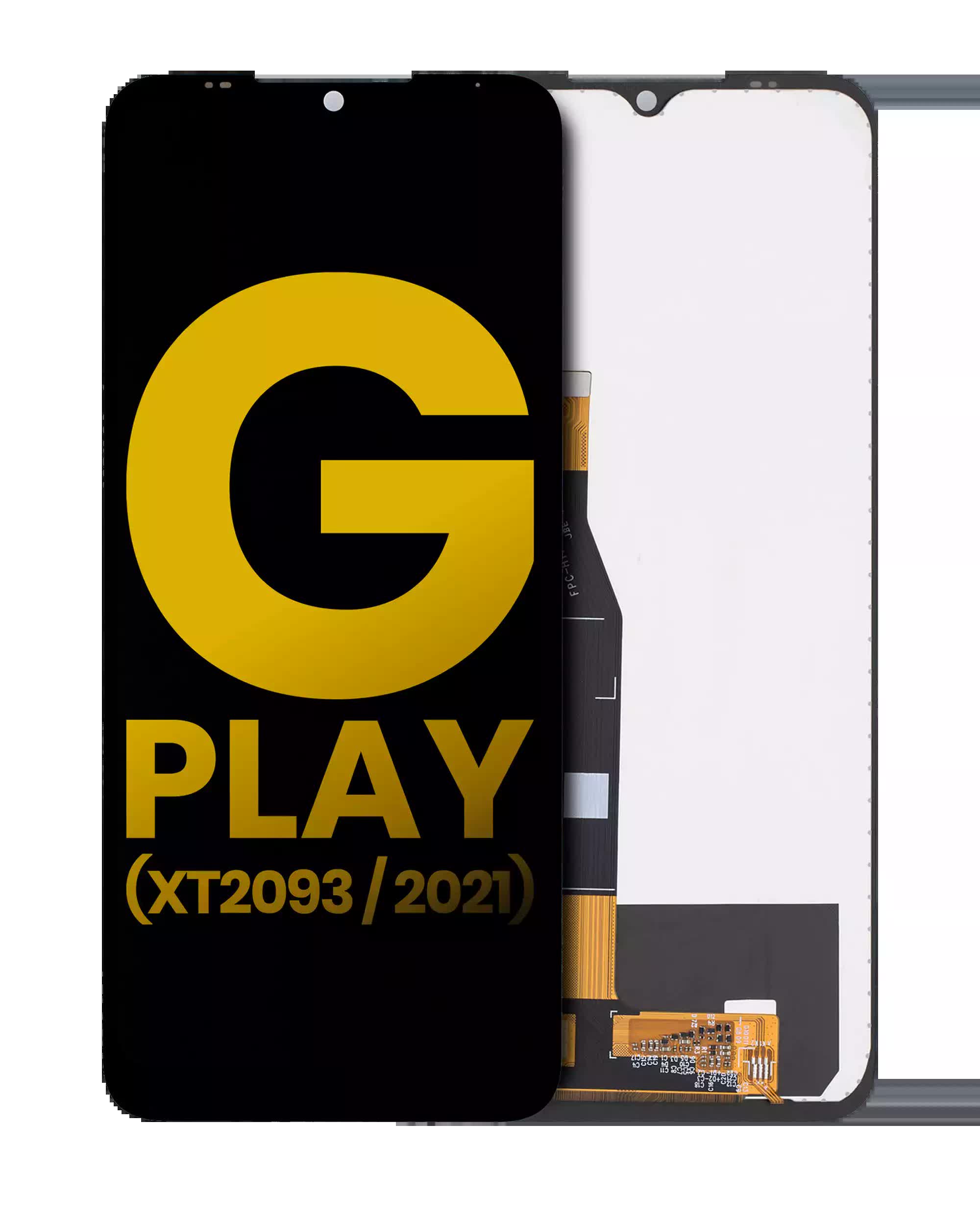 LCD Display ohne Rahmen für Motorola Moto G Play (XT2093 / 2021) (professionell aufgearbeitet)