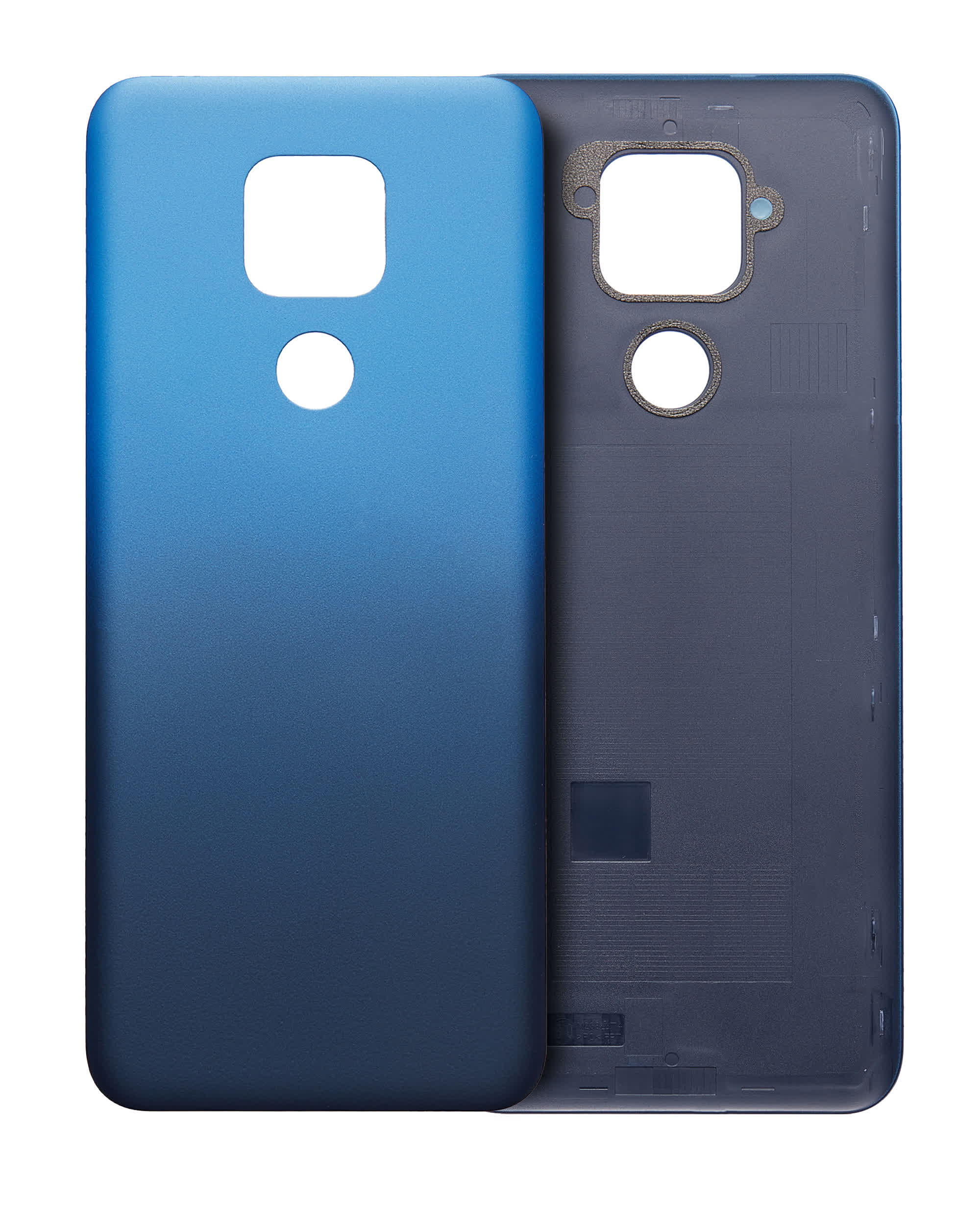 Rückdeckelglas für Motorola Moto G Play (XT2093 / 2021) (Misty Blue)