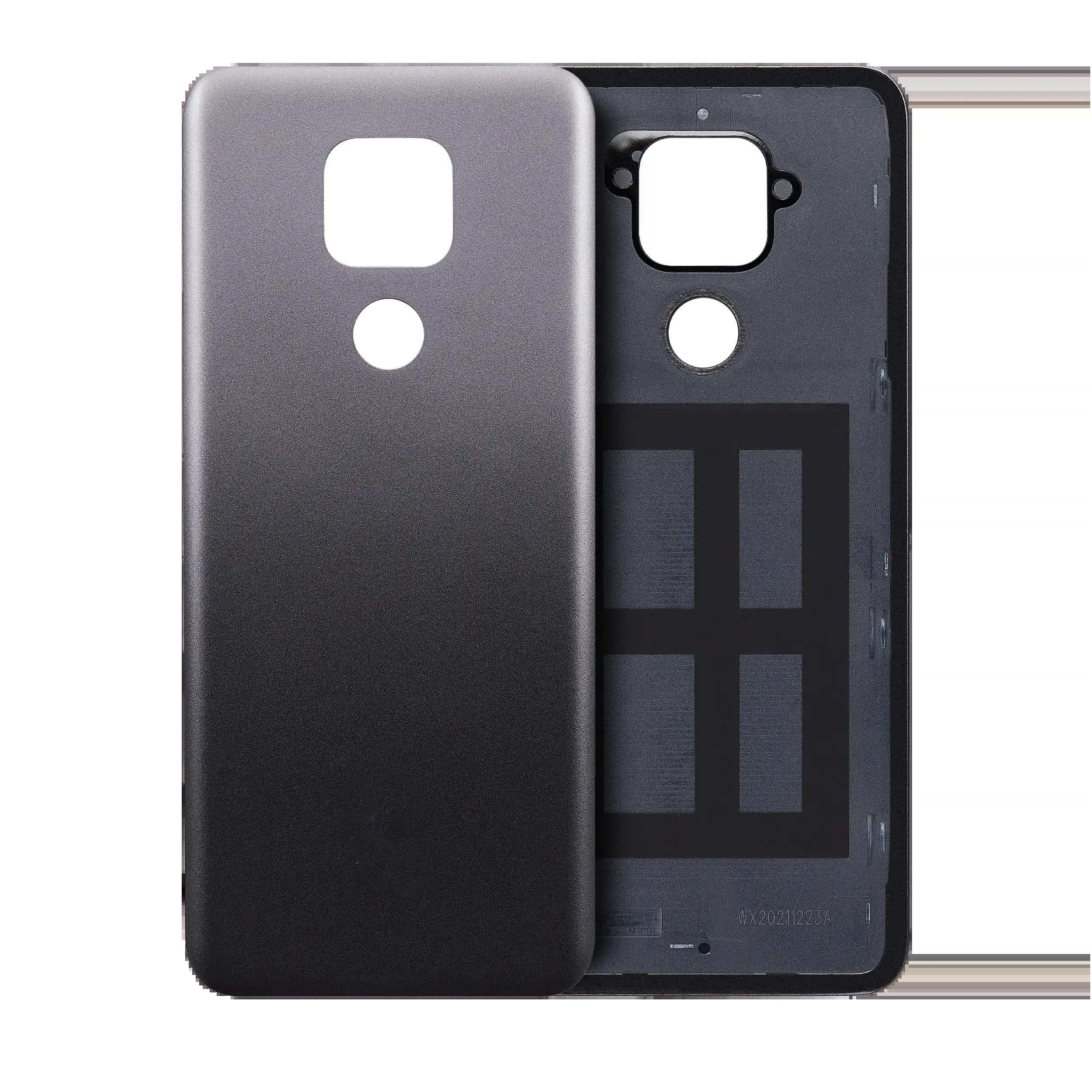 Rückdeckelglas für Motorola Moto G Play (XT2093 / 2021) (Flash Gray)