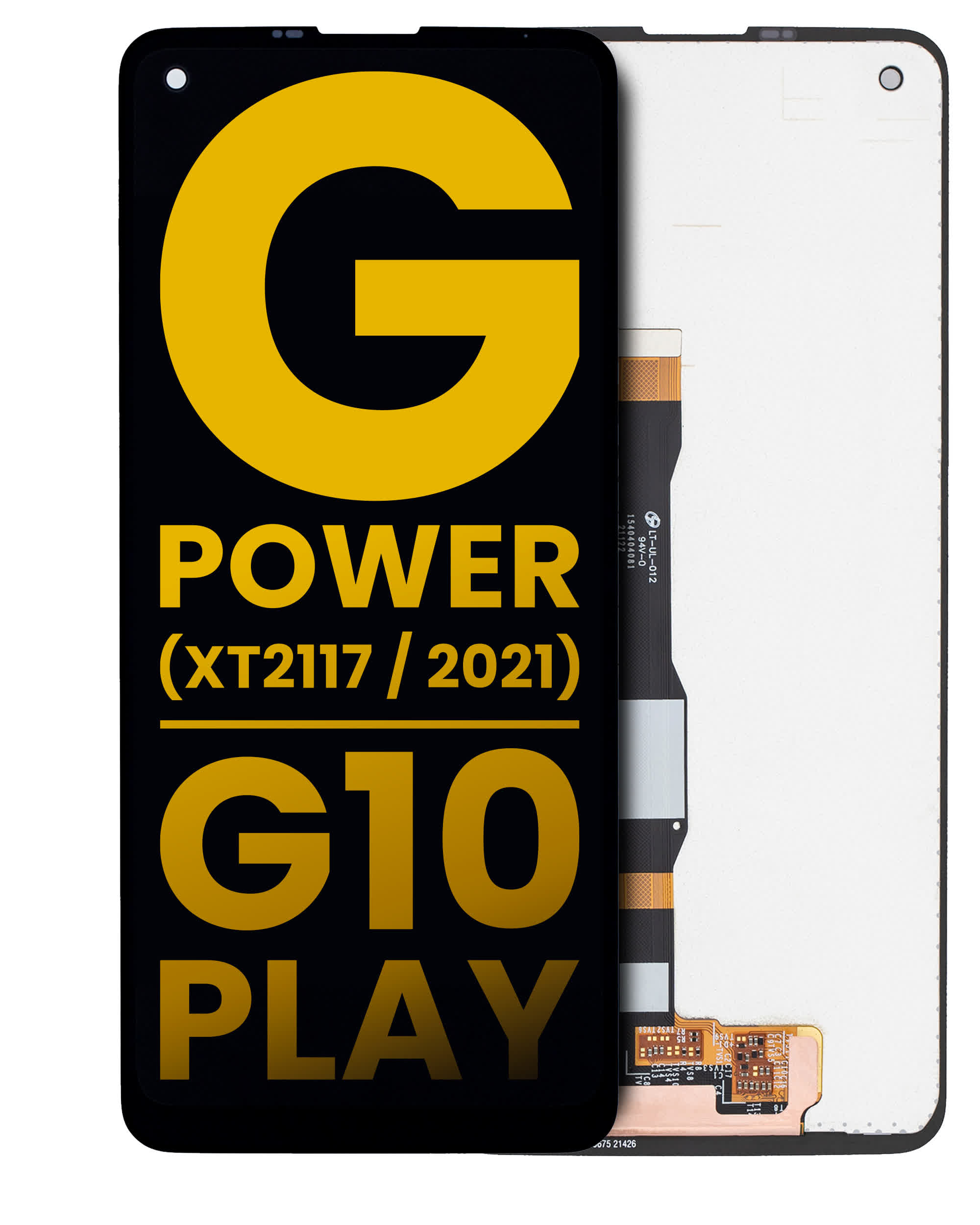 LCD Display ohne Rahmen für Motorola Moto G Power (XT2117 / 2021) / G10 Play (professionell aufgearbeitet)