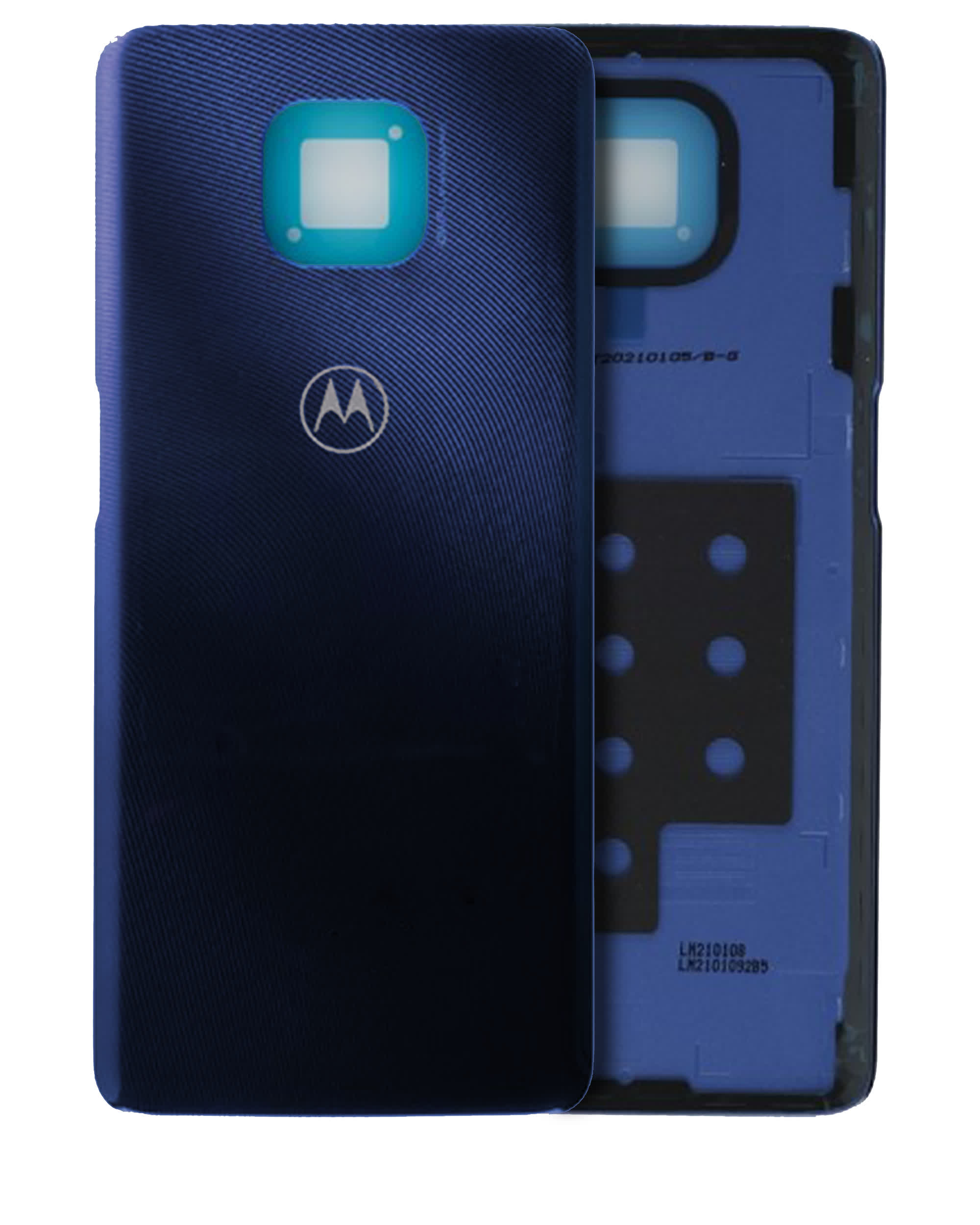 Rückdeckelglas für Motorola Moto G Power (XT2117 / 2021) (Original) (Glowing Blue)