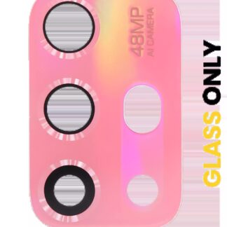 Rückkamera-Glas (nur Glas) mit Klebefolie für Motorola Moto G20 (XT2128 / 2021) (Flamingo Pink (Rosa))