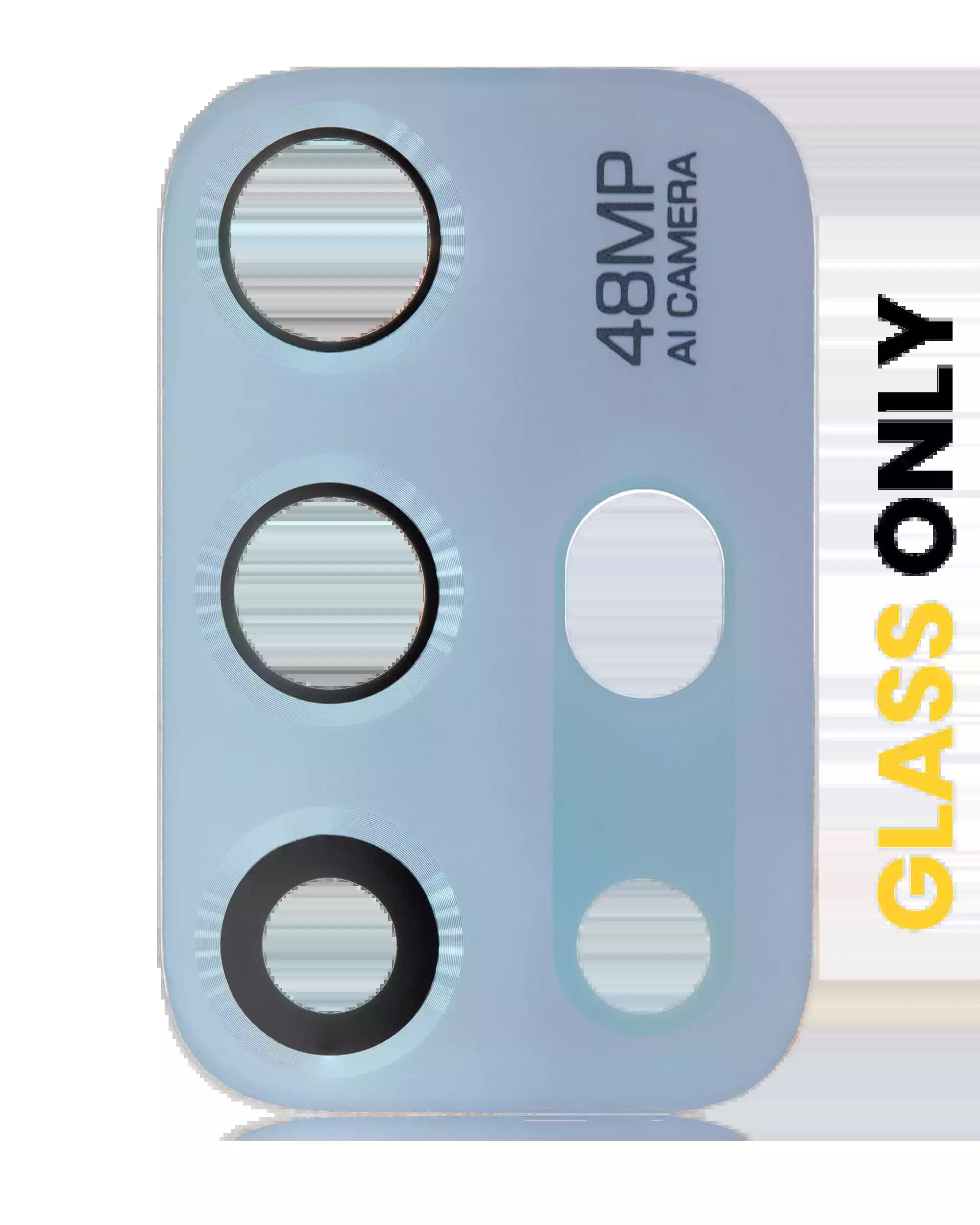 Rückkamera-Glas (nur Glas) mit Klebefolie für Motorola Moto G20 (XT2128 / 2021) (Breeze Blue)