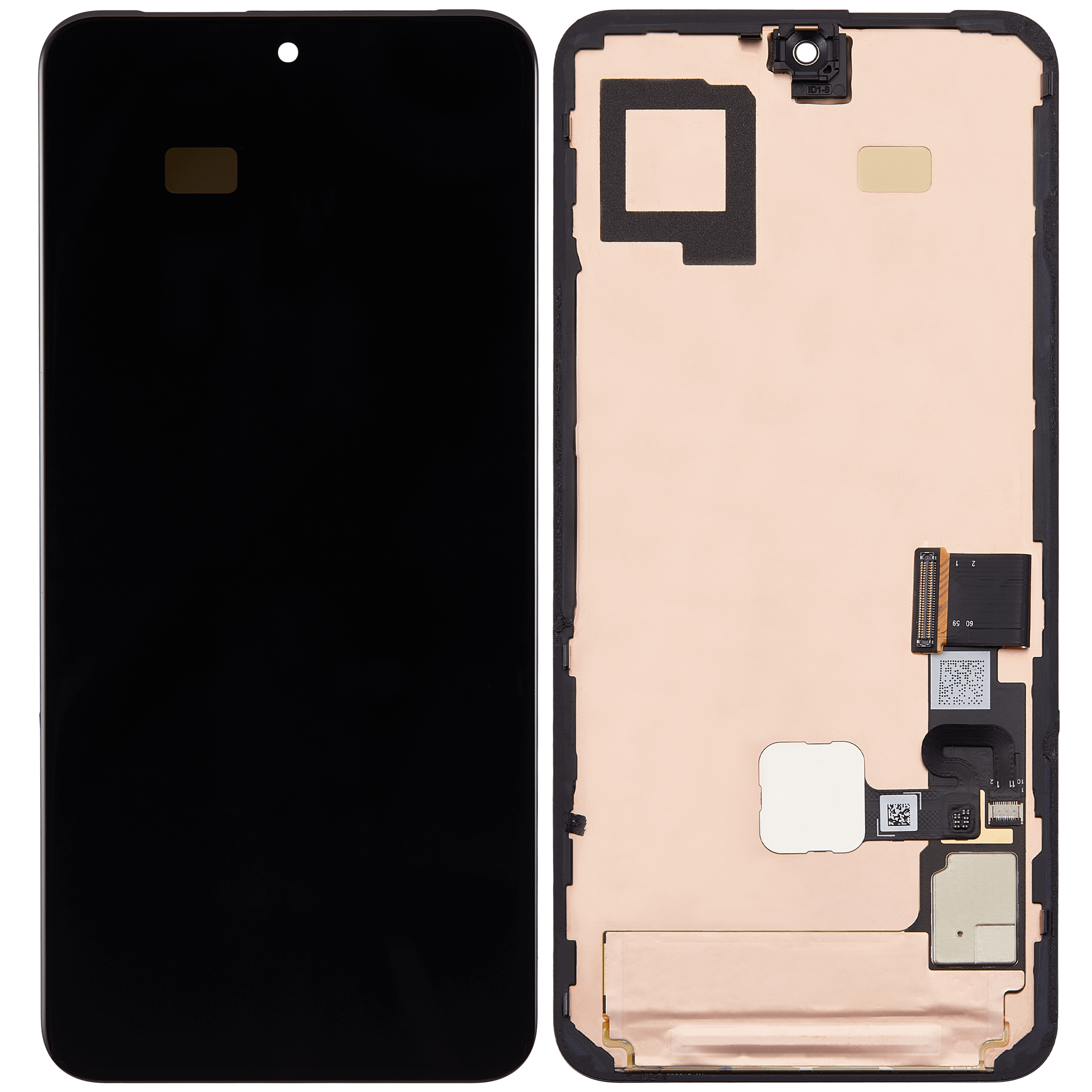 OLED Display mit Rahmen (mit Fingerprint Sensor) für Google Pixel 8 (Original) – Bild 2