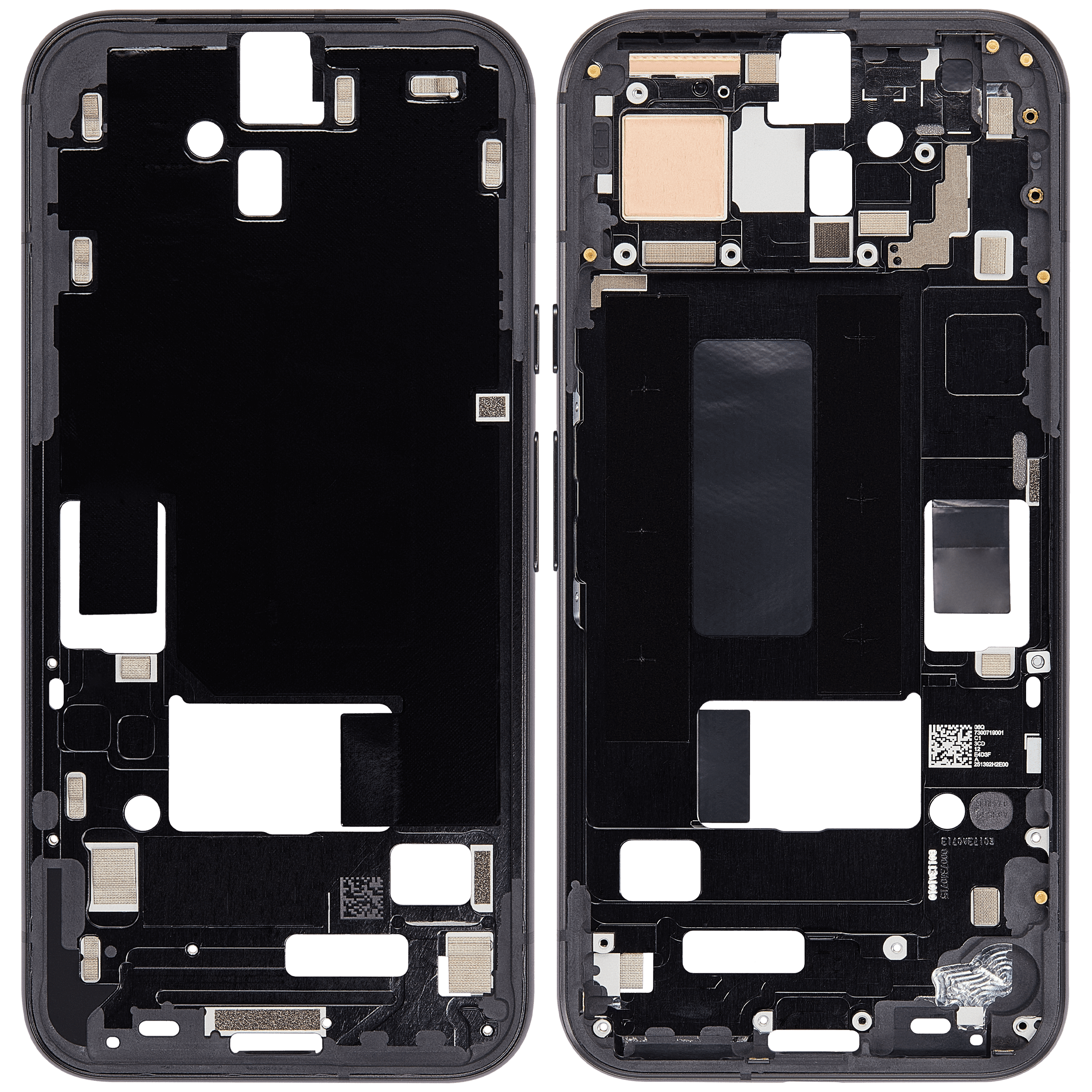 Mittelrahmen für Google Pixel 8a (Obsidian) – Bild 2