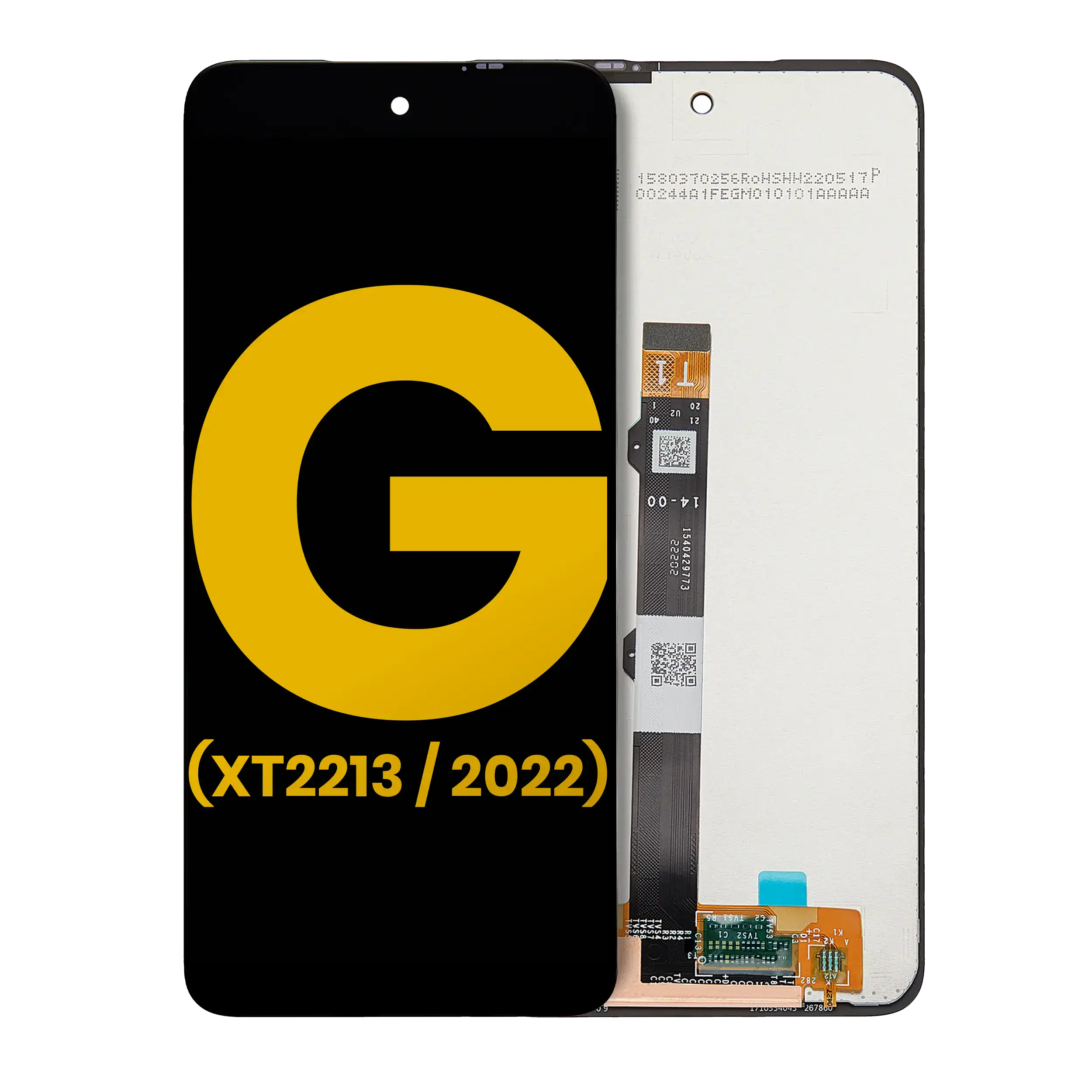 LCD Display mit Rahmen für Motorola Moto G 5G (XT2213 / 2022) (Original) – Bild 2