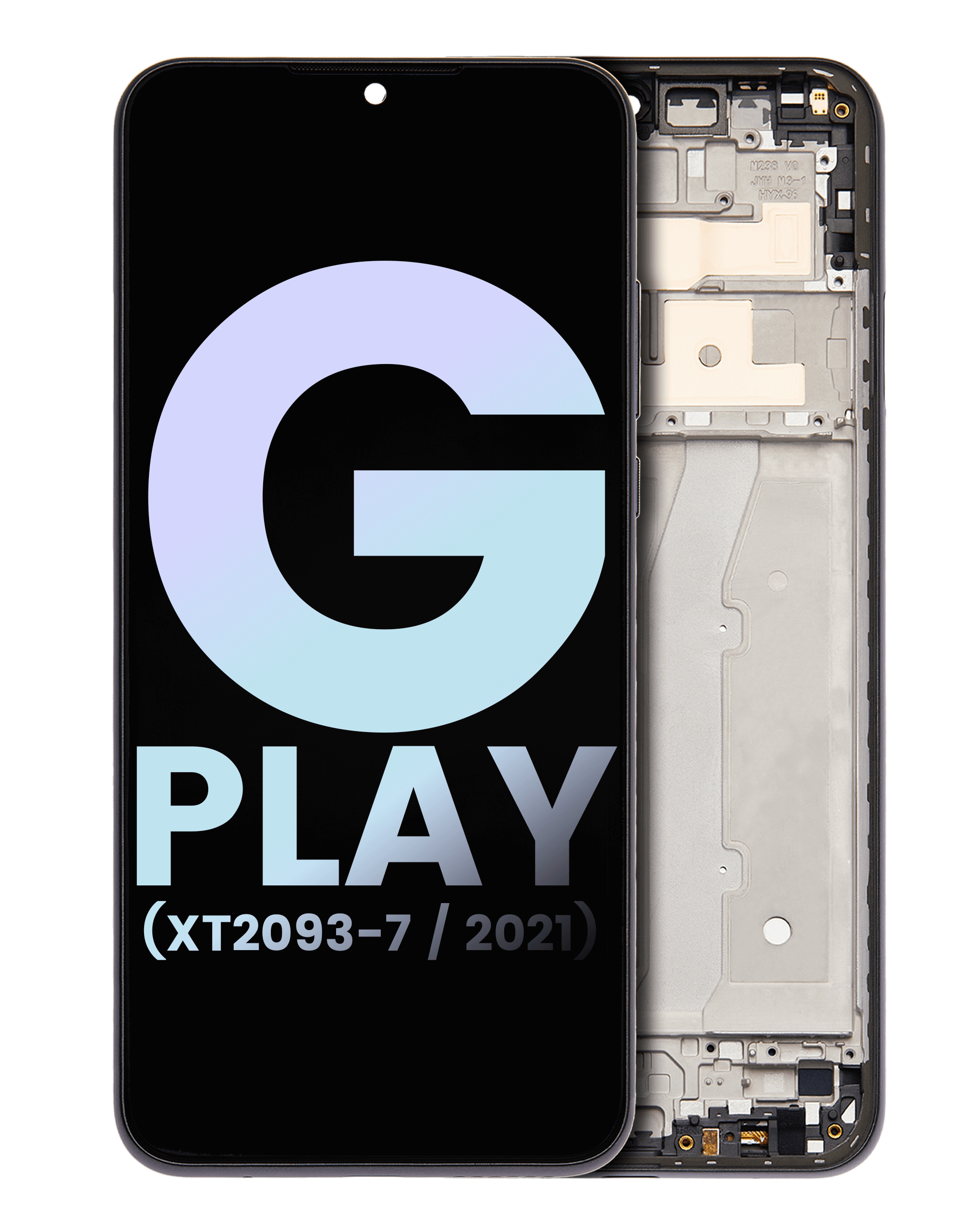 LCD Display mit Rahmen für Motorola Moto G 5G (XT2213 / 2022) (Original) – Bild 4