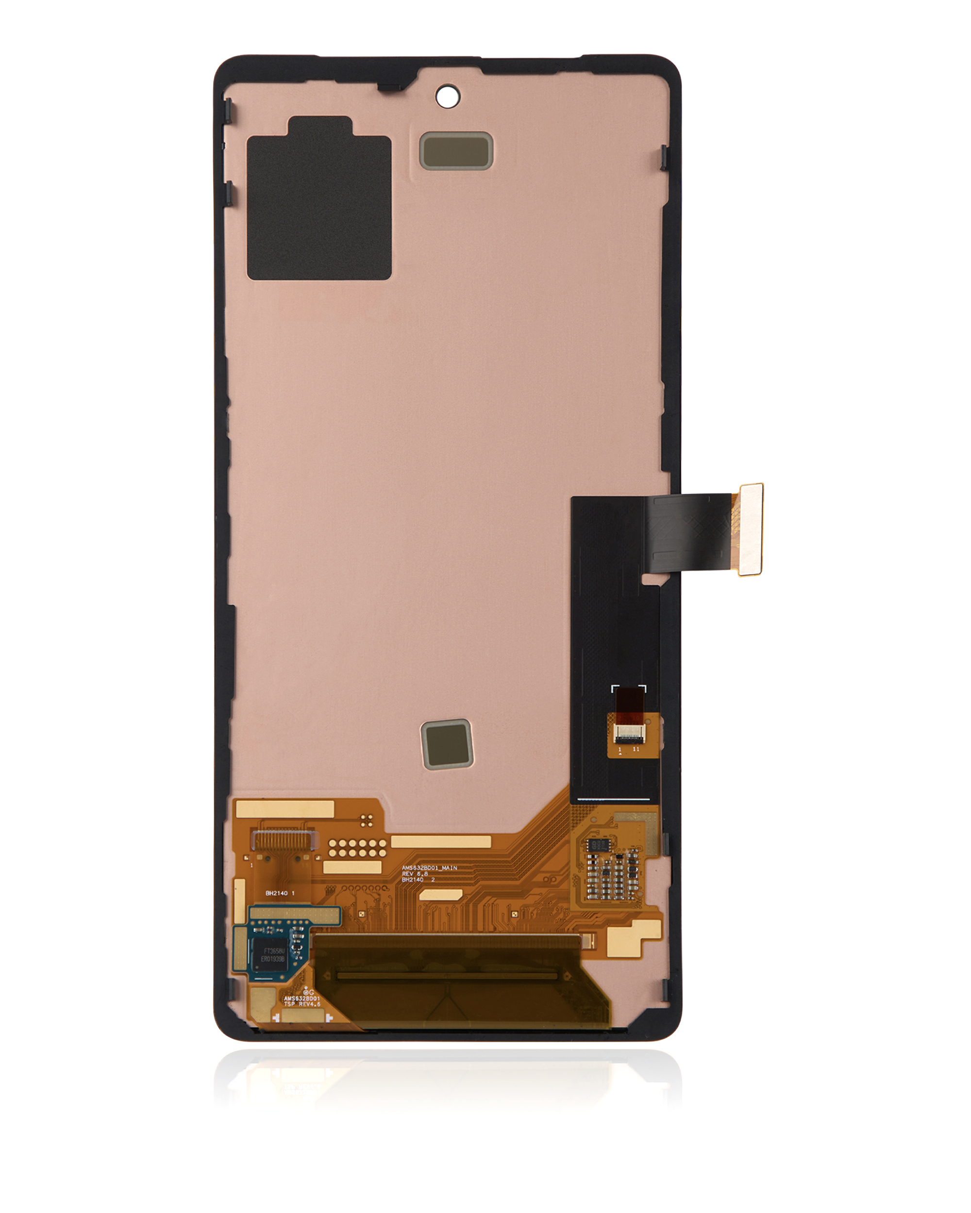 OLED Display mit Rahmen (mit Fingerprint Sensor) für Google Pixel 7 (Original) – Bild 4
