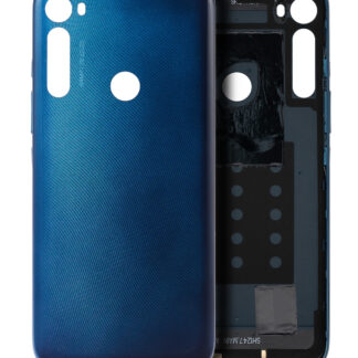 Rückdeckelglas für Motorola One Fusion Plus (XT2067 / 2020) (Original) (Twilight Blue)