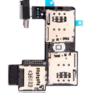 SIM-Kartenleser Flex mit Platine für Motorola Moto G2 (XT1068 / 2014) (Dual Sim)
