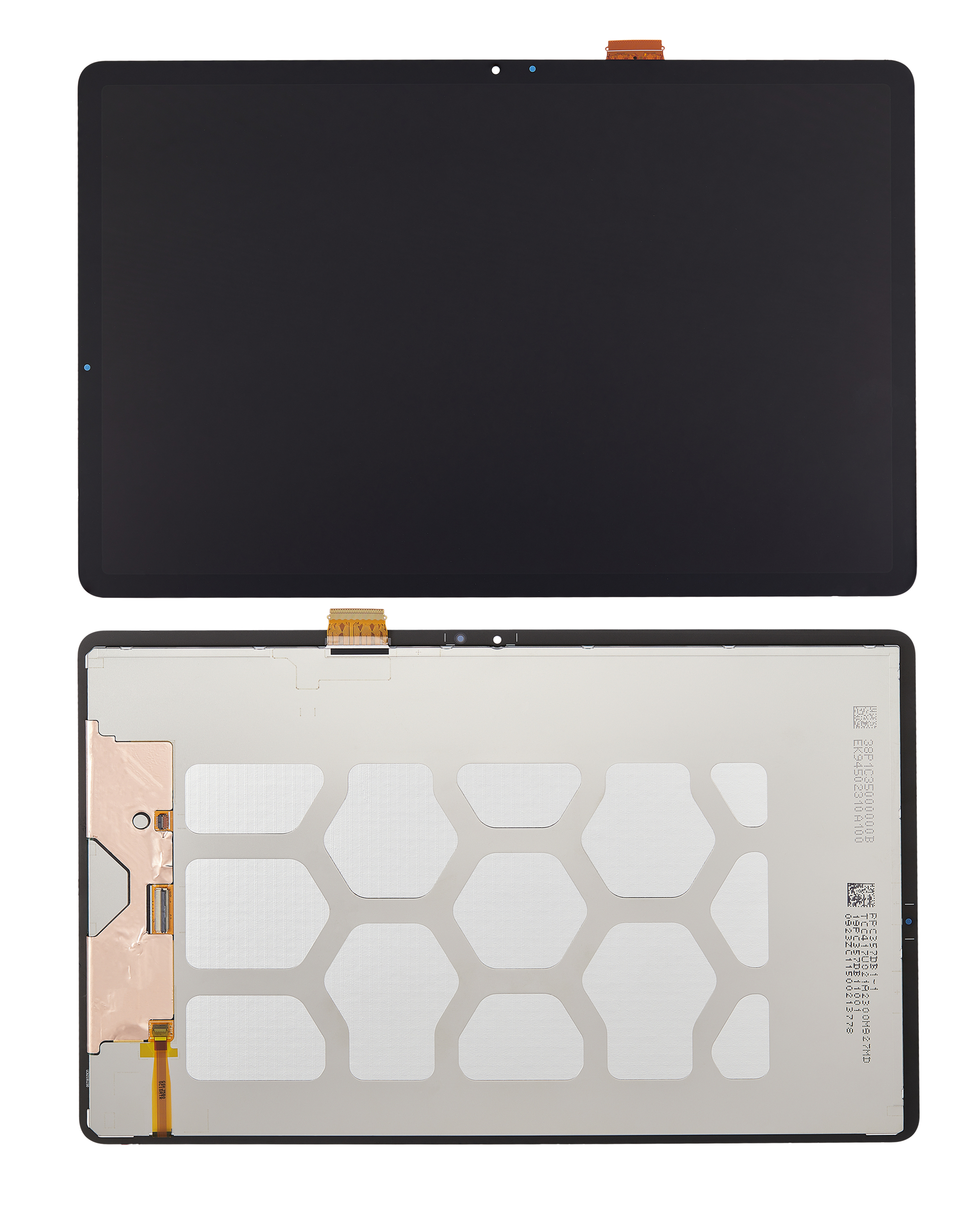 LCD Display ohne Rahmen für Samsung Galaxy Tab S7 FE 12.4"(T730 / T733 / T735 / T736) (2021) (professionell aufgearbeitet) (Black (Schwarz)) – Bild 2
