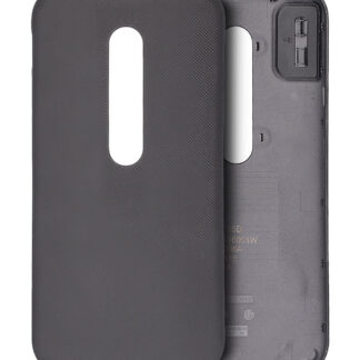 Rückdeckelglas für Motorola Moto G3 (XT1540 / 2015) (Black (Schwarz))