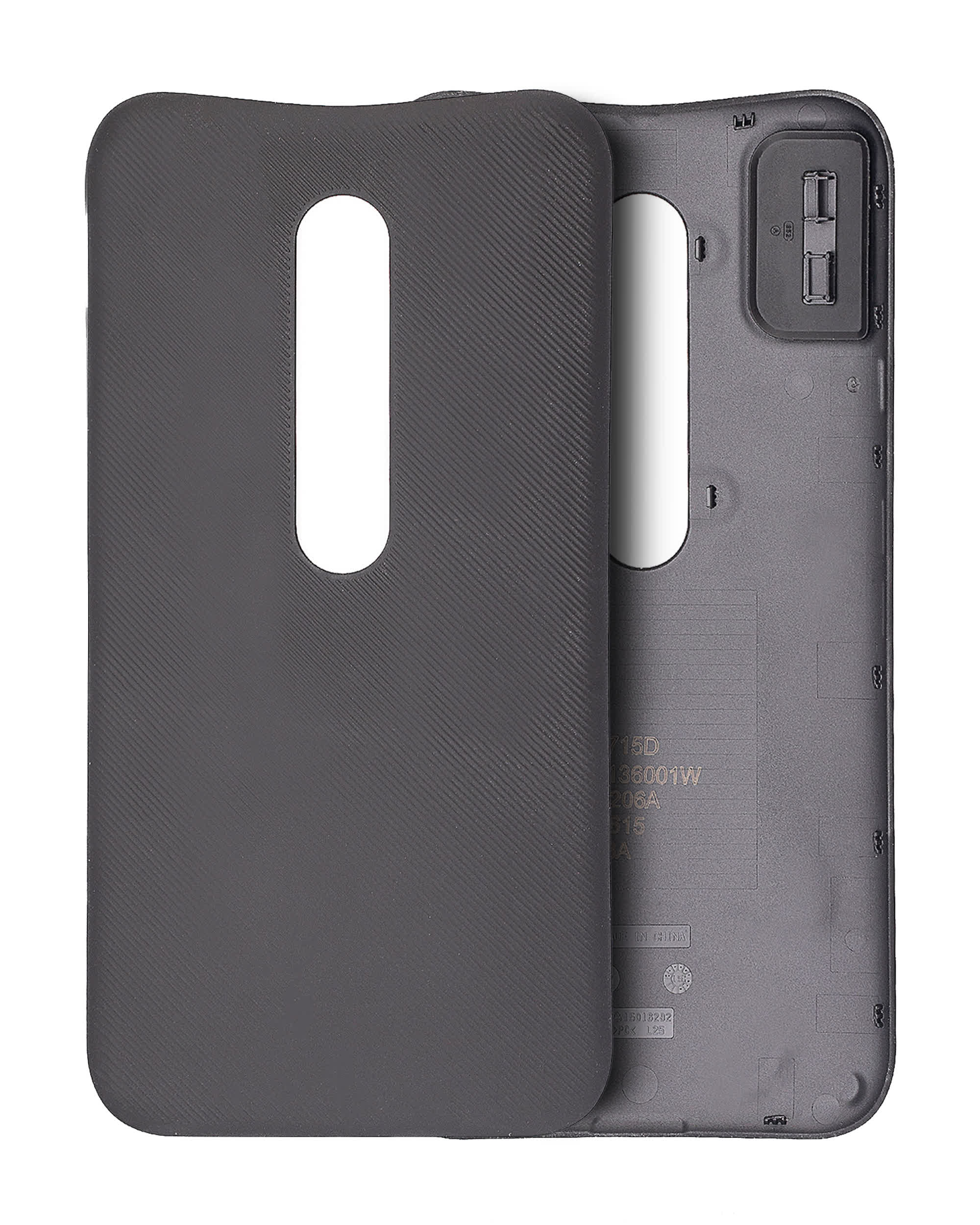 Rückdeckelglas für Motorola Moto G3 (XT1540 / 2015) (Black (Schwarz))