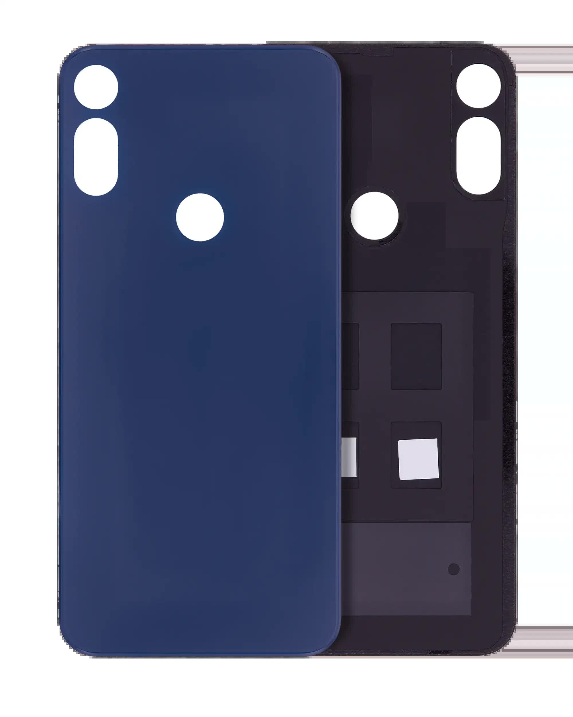 Rückdeckelglas für Motorola Moto E (XT2052 / 2020) (Midnight Blue)