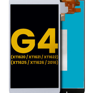 LCD Display ohne Rahmen für Motorola Moto G4 (XT1620 / XT1621 / XT1622 / XT1625 / XT1626 / 2016) (professionell aufgearbeitet) (White (Weiß))