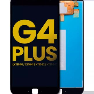 LCD Display ohne Rahmen für Motorola Moto G4 Plus (XT1640 / XT1641 / XT1642 / XT1644 / 2016) (professionell aufgearbeitet) (Black (Schwarz))