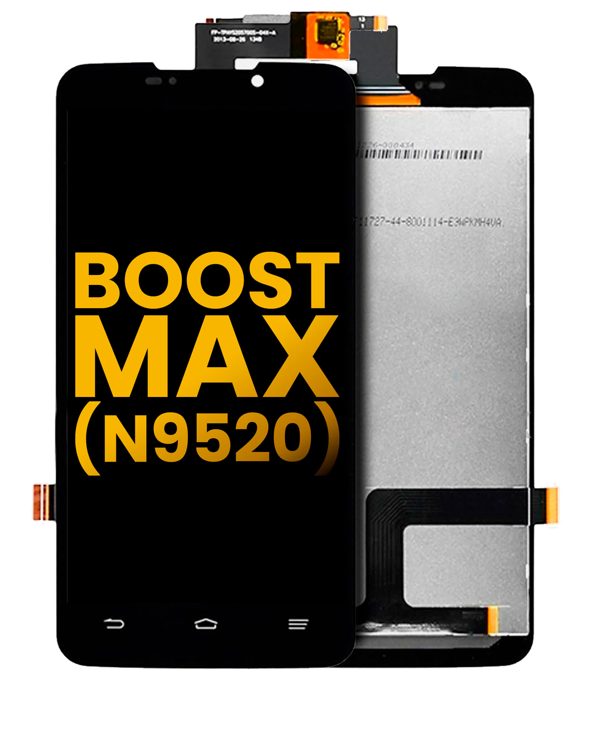 LCD Display ohne Rahmen für ZTE Boost Max (N9520) (professionell aufgearbeitet)