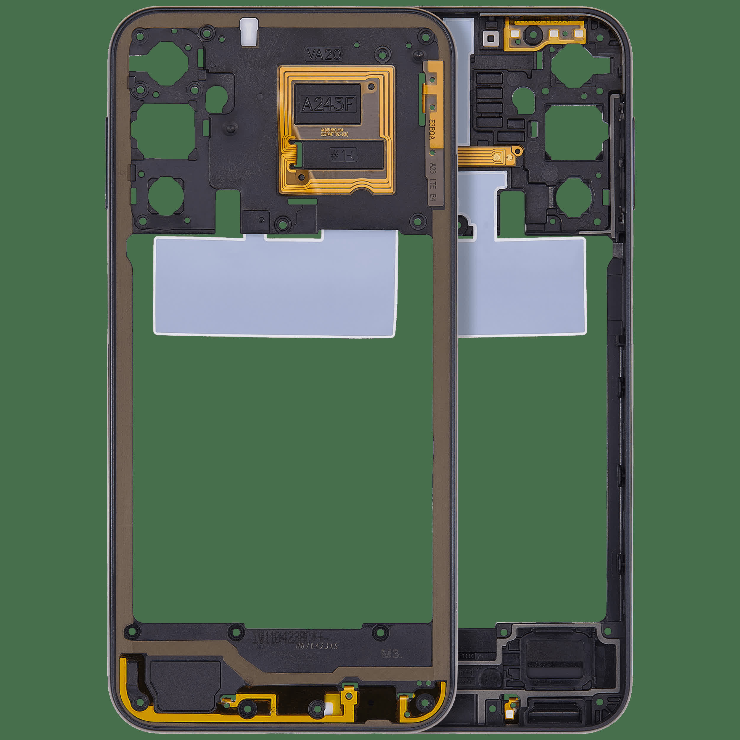 Mittelrahmen für Samsung Galaxy A24 4G (A245 / 2023) (Black (Schwarz))