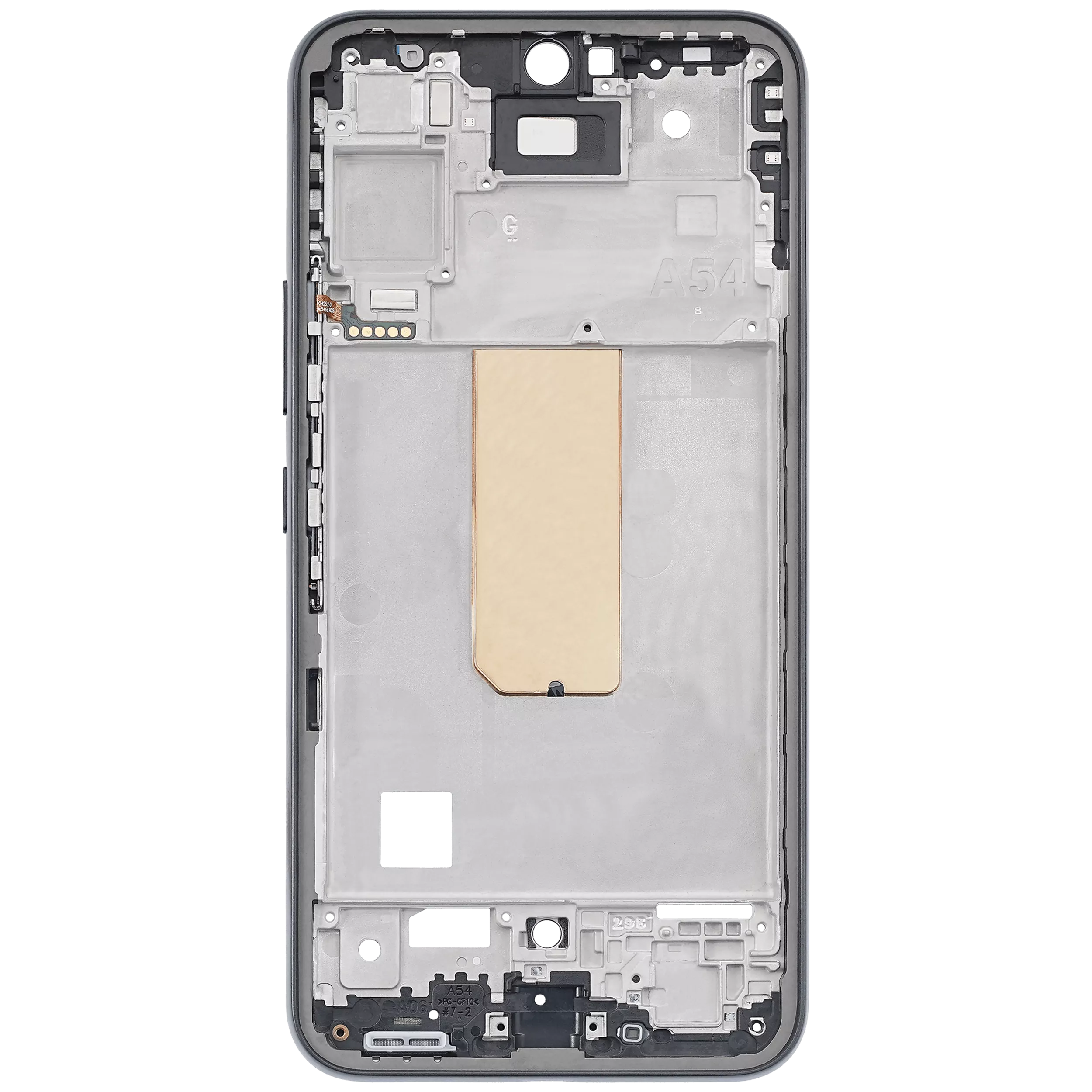 Mittelrahmen für Samsung Galaxy A54 5G (A546 / 2023) (International Version) (Graphite) – Bild 4