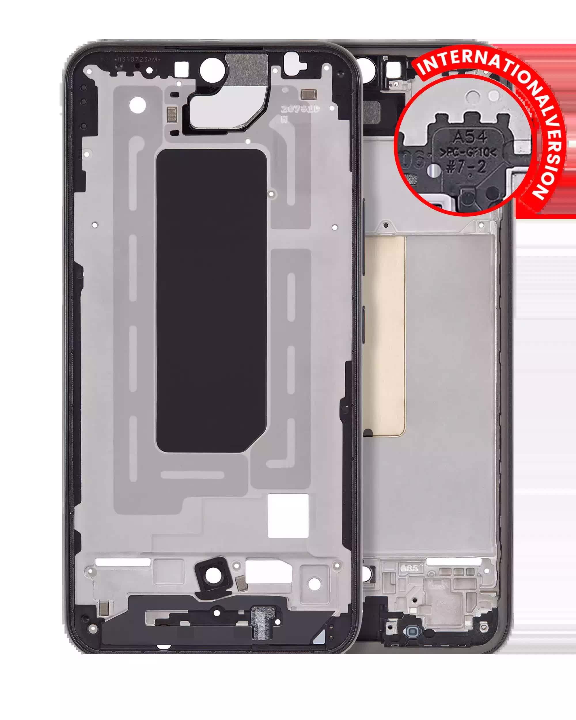 Mittelrahmen für Samsung Galaxy A54 5G (A546 / 2023) (International Version) (Graphite)
