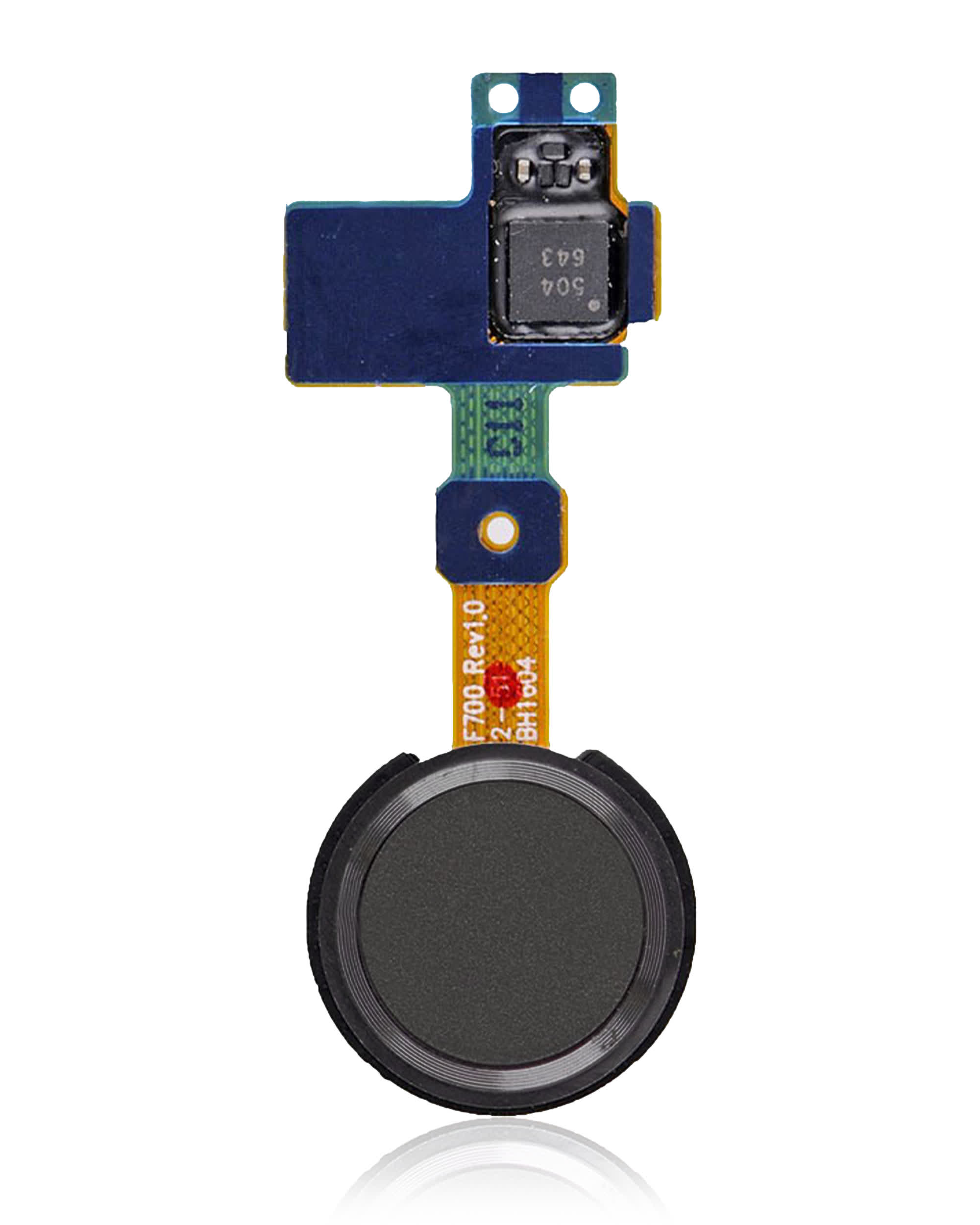 Fingerabdrucksensor mit Flexkabel für LG G5 (Black (Schwarz))