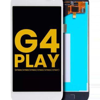 LCD Display ohne Rahmen für Motorola Moto G4 Play (XT1600 / XT1601 / XT1602 / XT1603 / XT1604 / XT1607 / XT1609 / 2016) (professionell aufgearbeitet) (White (Weiß))