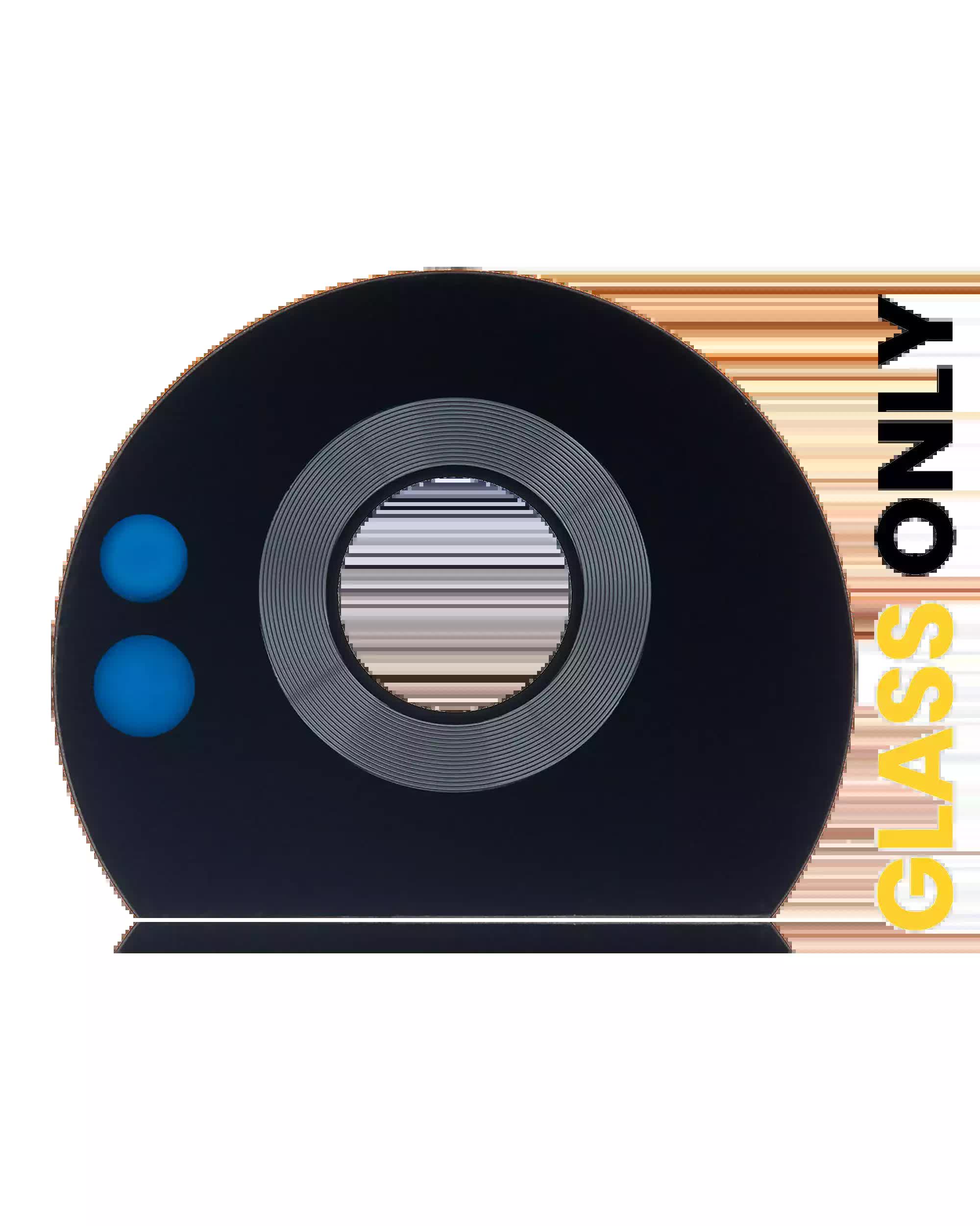 Rückkamera-Glas (nur Glas) mit Klebefolie für Motorola Moto Z2 Play (XT1710 / 2017) (Black (Schwarz))