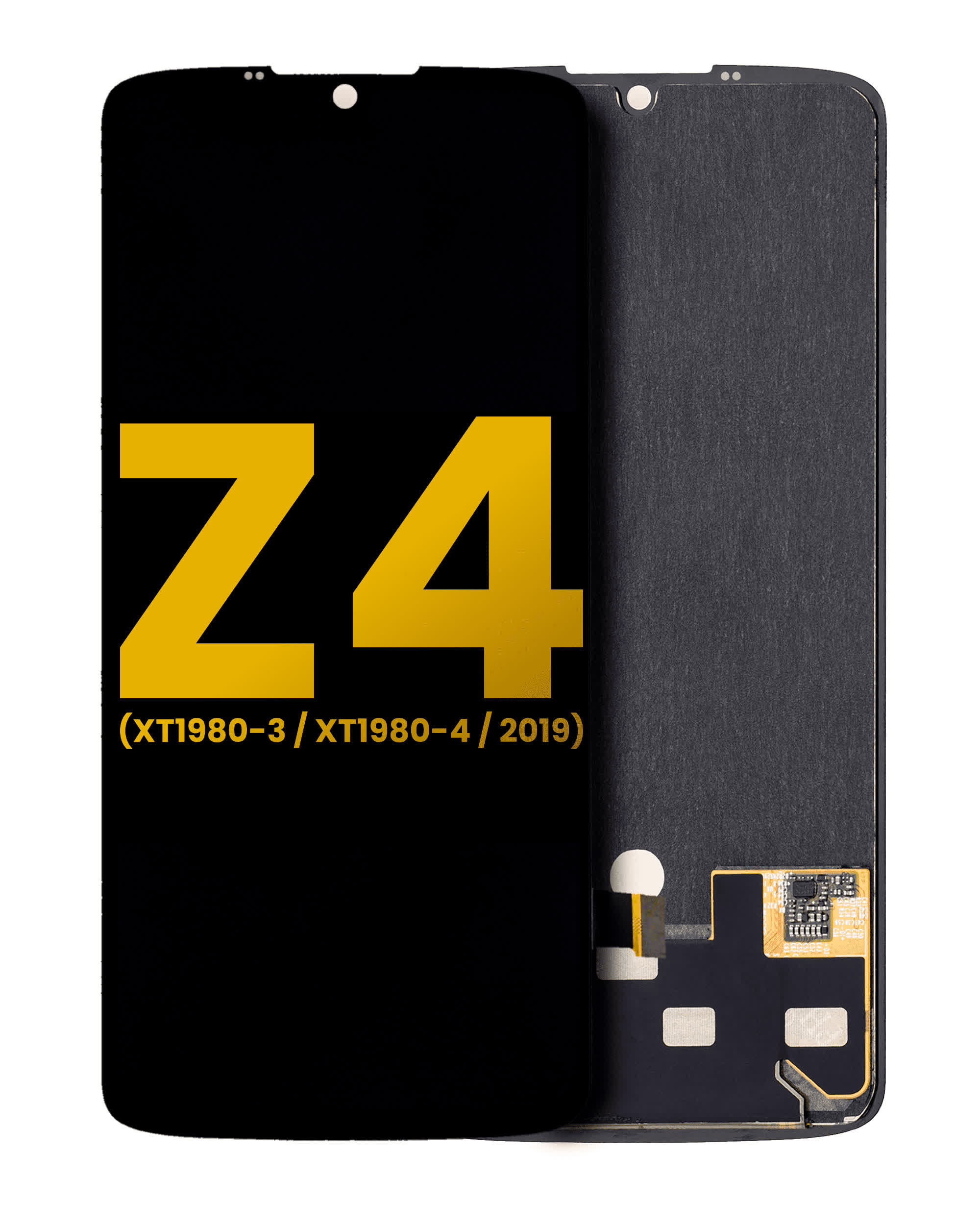 OLED Display ohne Rahmen für Motorola Moto Z4 (XT1980-3 / XT1980-4 / 2019) (professionell aufgearbeitet)