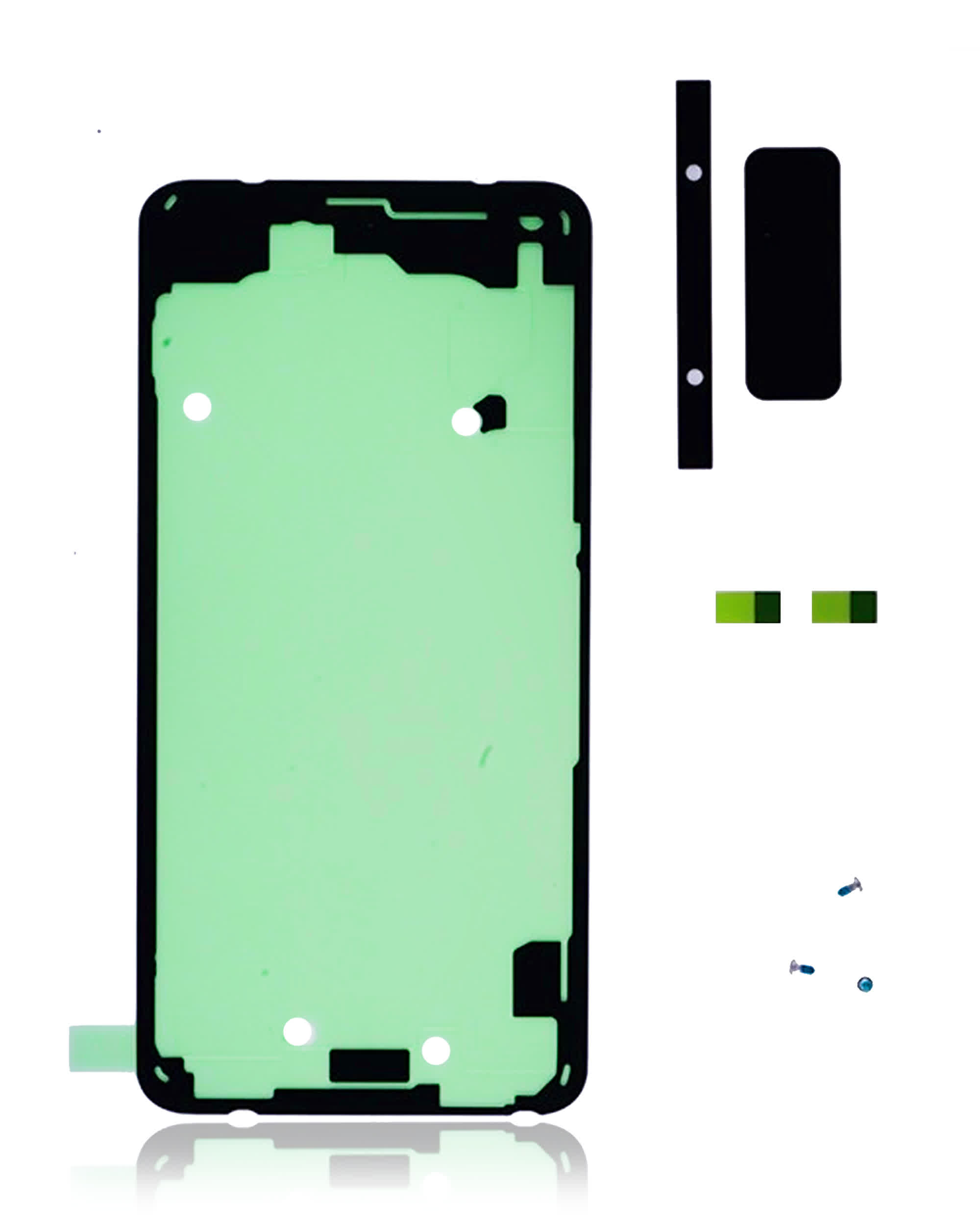 Rückdeckel Klebefolie mit Re-Work Set für Samsung Galaxy S10E (Service Pack)