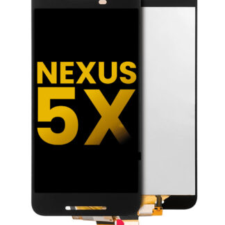 LCD Display ohne Rahmen für Nexus 5X (professionell aufgearbeitet) (Black (Schwarz))