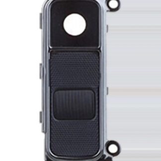 Rückkamera-Glas mit Power & Volume Buttons für LG K10 (2016) (Black (Schwarz))