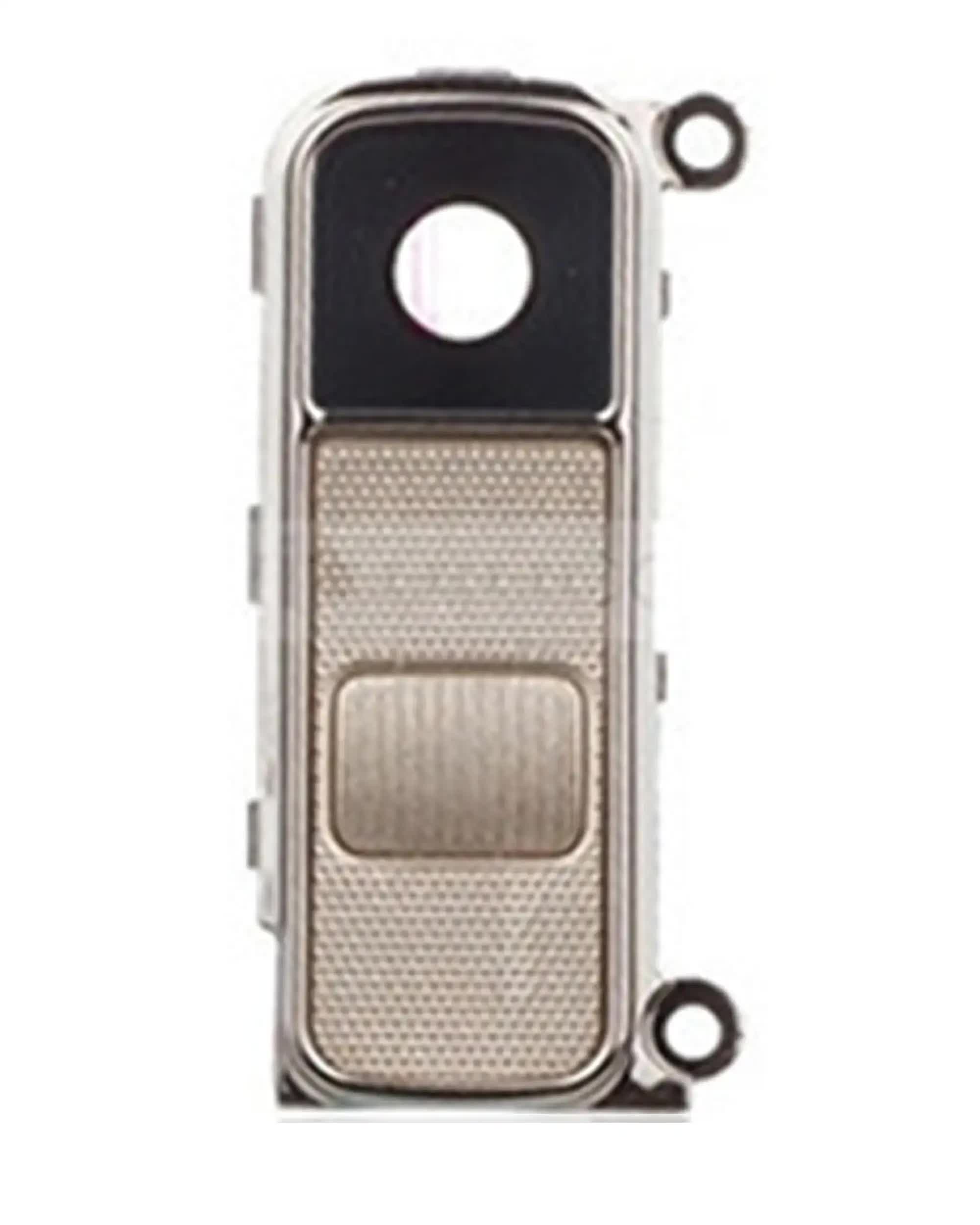 Rückkamera-Glas mit Power & Volume Buttons für LG K10 (2016) (Gold)