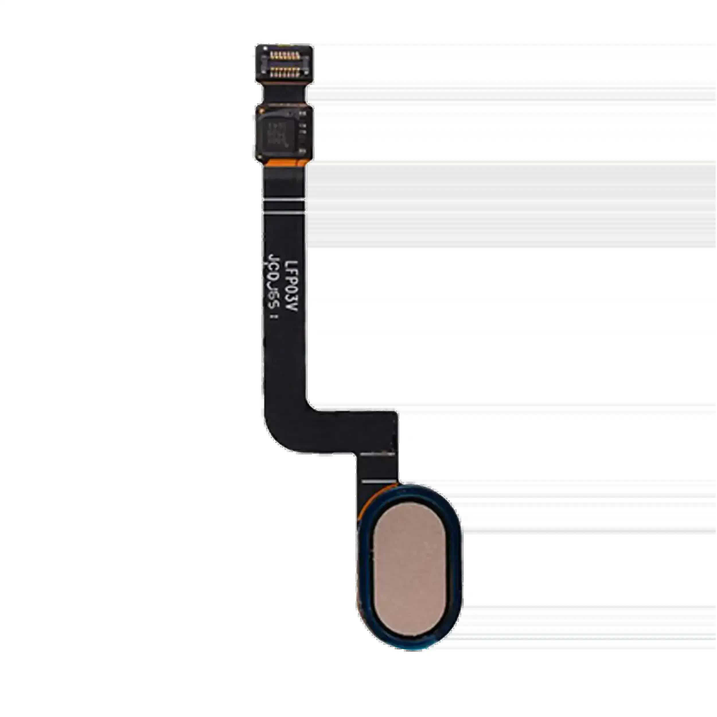 Homebutton mit Flexkabel für Motorola Moto G5 Plus (XT1687 / 2017) (Gold)