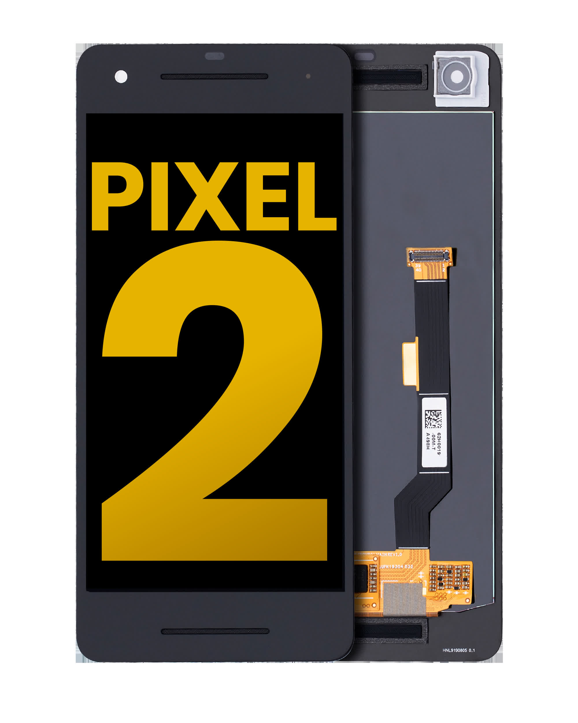 OLED Display ohne Rahmen für Google Pixel 2 (professionell aufgearbeitet)
