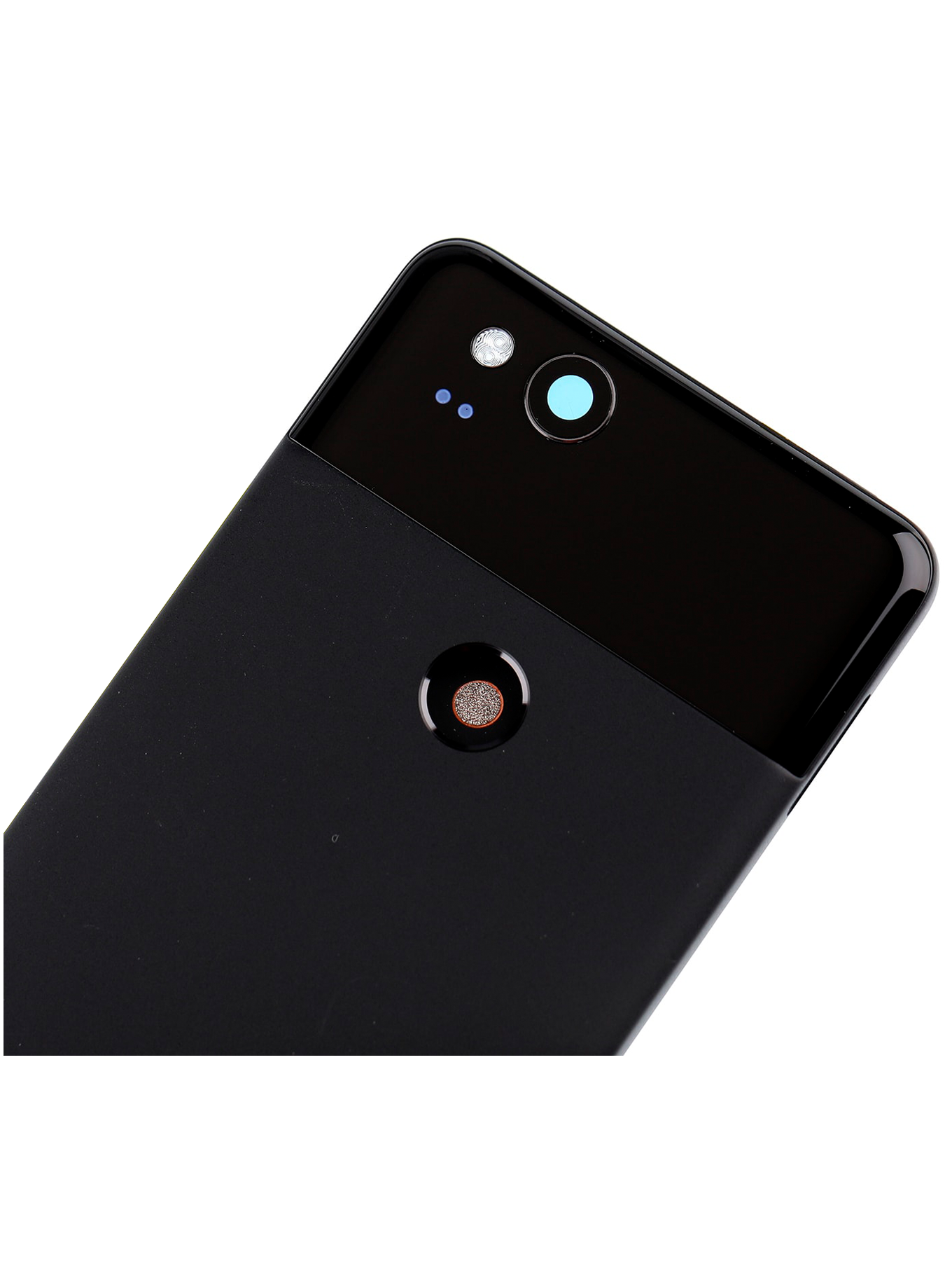 Rückgehäuse mit Kleinteilen vormontiert für Google Pixel 2 (ausgebautes Originalteil: Grade A) (Black (Schwarz)) – Bild 2