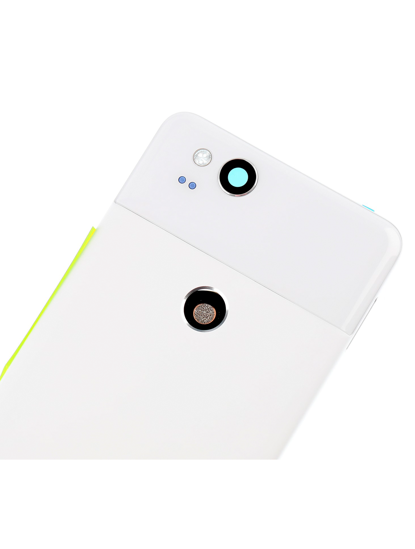 Rückgehäuse mit Kleinteilen vormontiert für Google Pixel 2 (ausgebautes Originalteil: Grade A) (White (Weiß)) – Bild 3