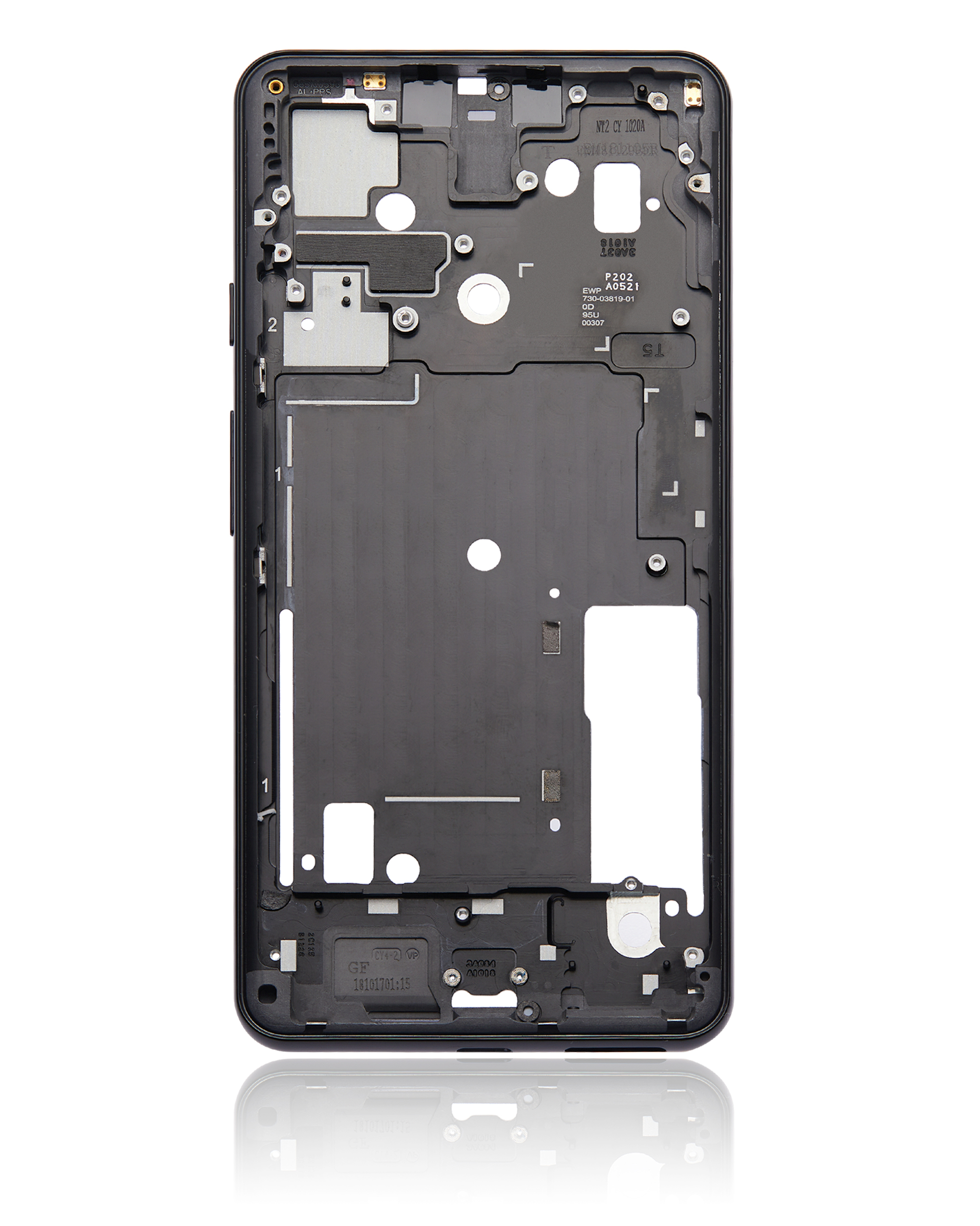 Mid Rahmen einzeln für Google Pixel 3 XL (Just Black) – Bild 4