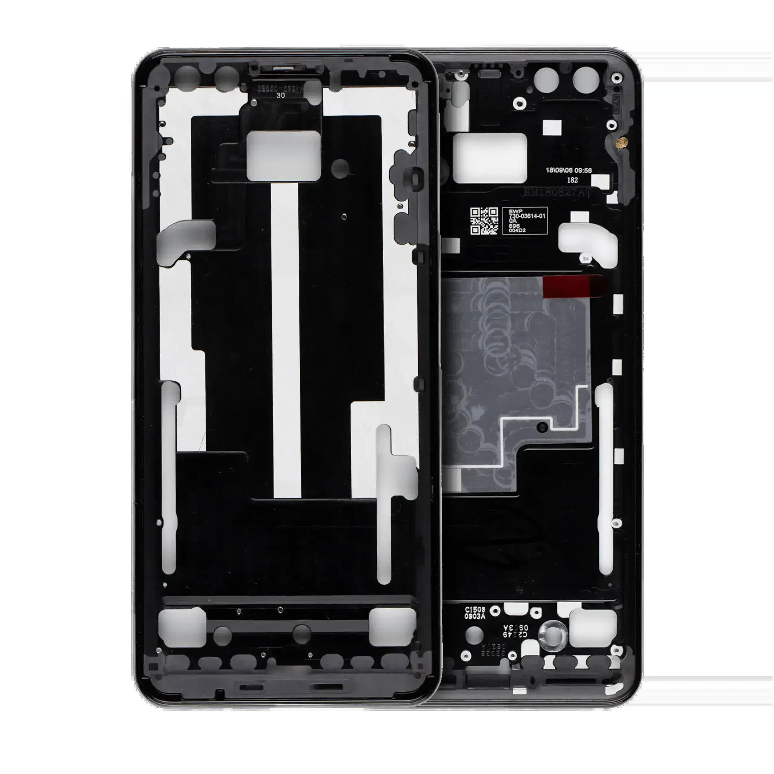 Mittelrahmen für Google Pixel 3 (Black (Schwarz))