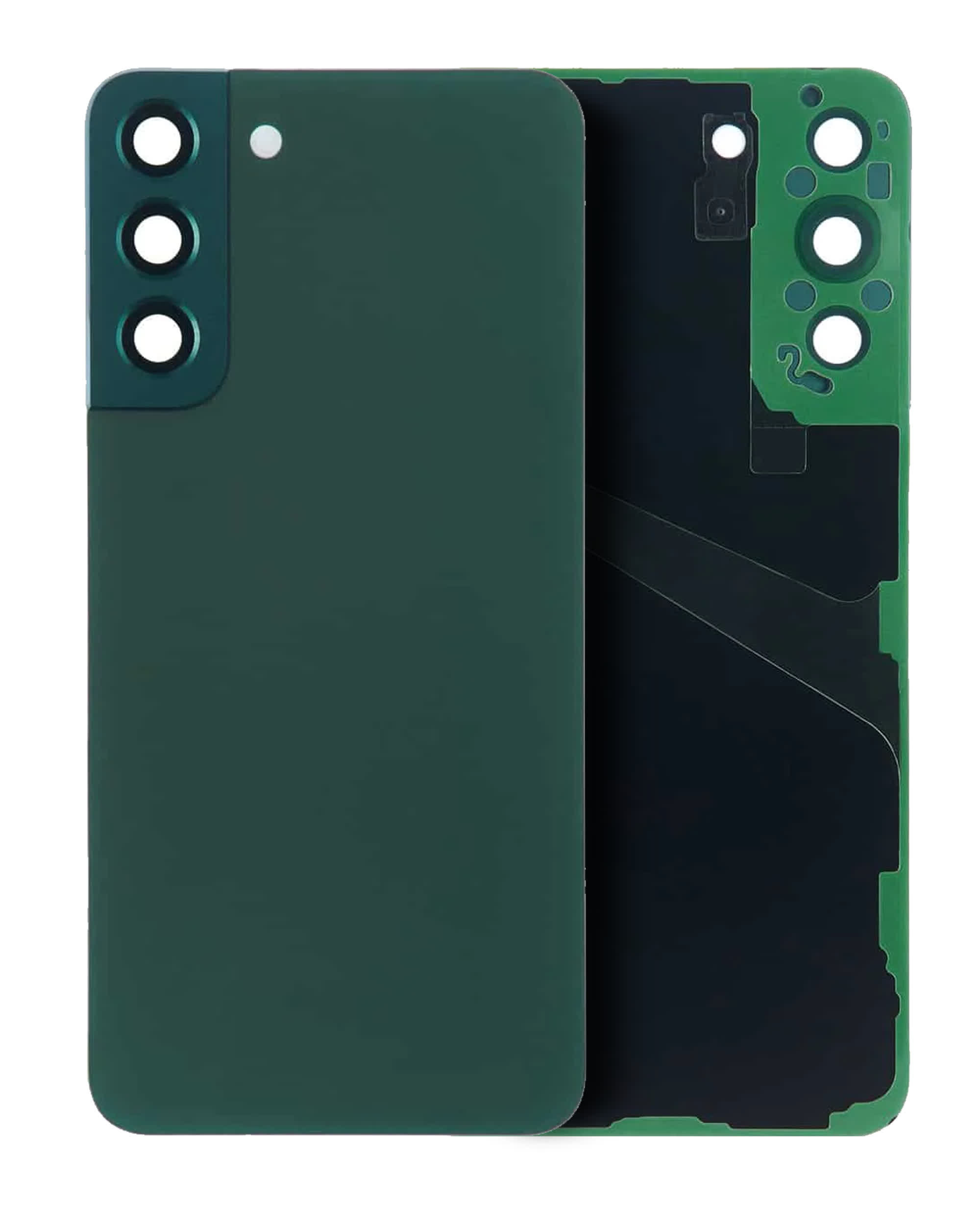 Rückdeckelglas mit Kameraglas für Samsung Galaxy S22 5G (Service Pack) (Green (Grün))