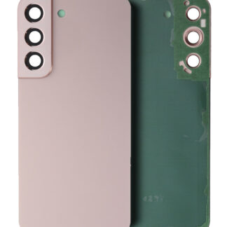 Rückdeckelglas mit Kameraglas für Samsung Galaxy S22 5G (Service Pack) (Pink Gold)