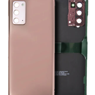 Rückdeckelglas mit Kameraglas für Samsung Galaxy Note 20 Ultra (Service Pack) (Mystic Bronze)