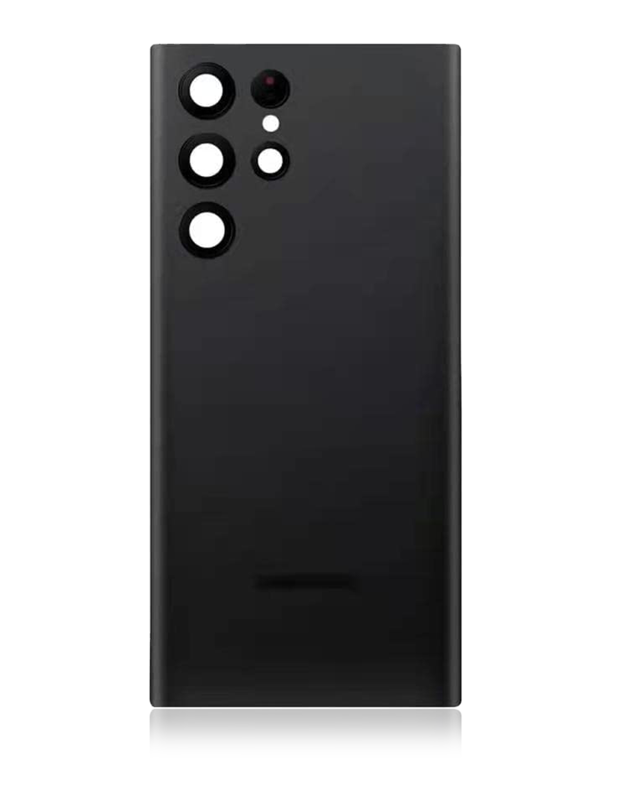 Rückdeckelglas mit Kameraglas für Samsung Galaxy S22 Ultra (Service Pack) (Phantom Black) – Bild 2